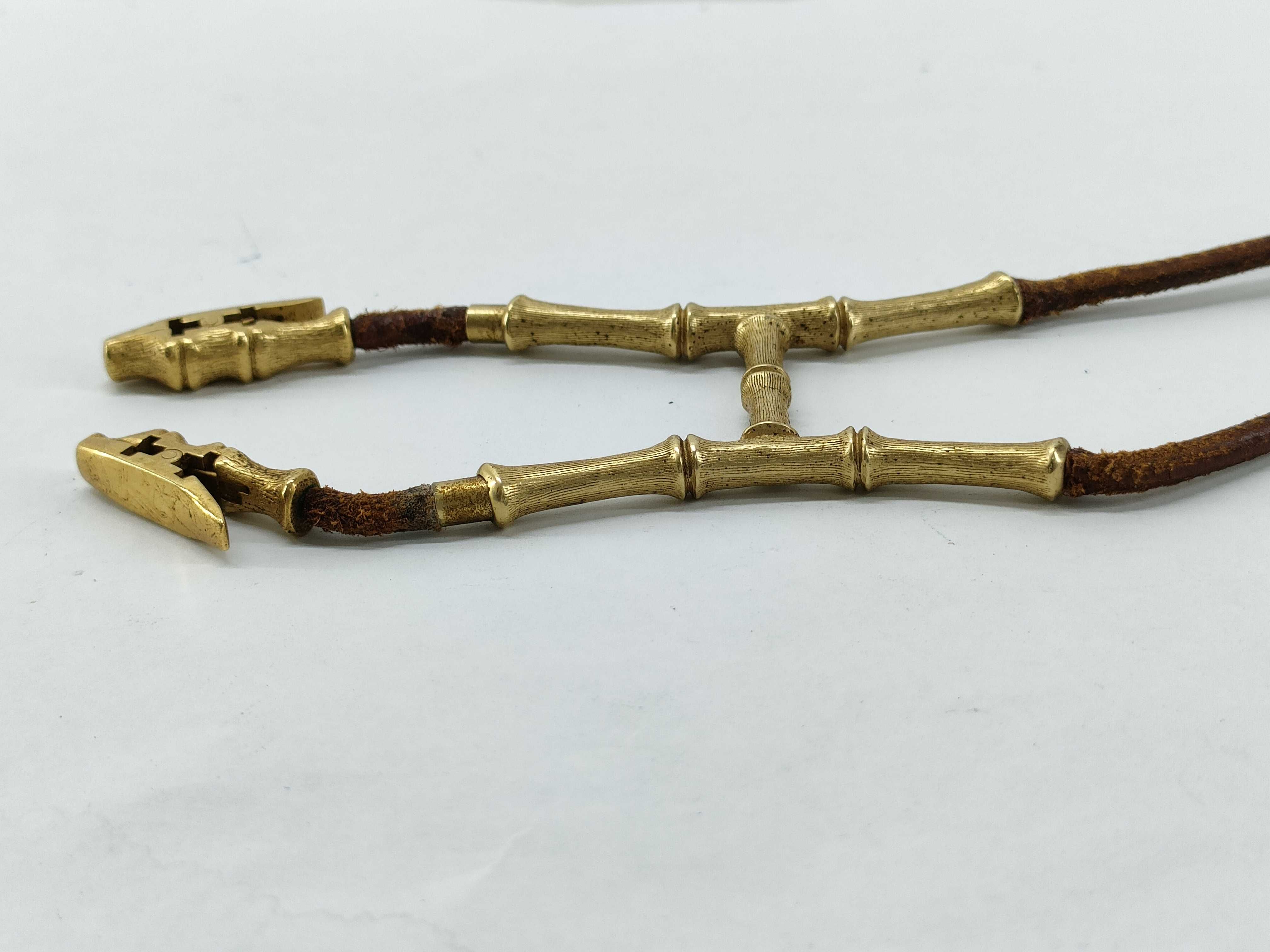 Bamboo Leather Necklace — view 3