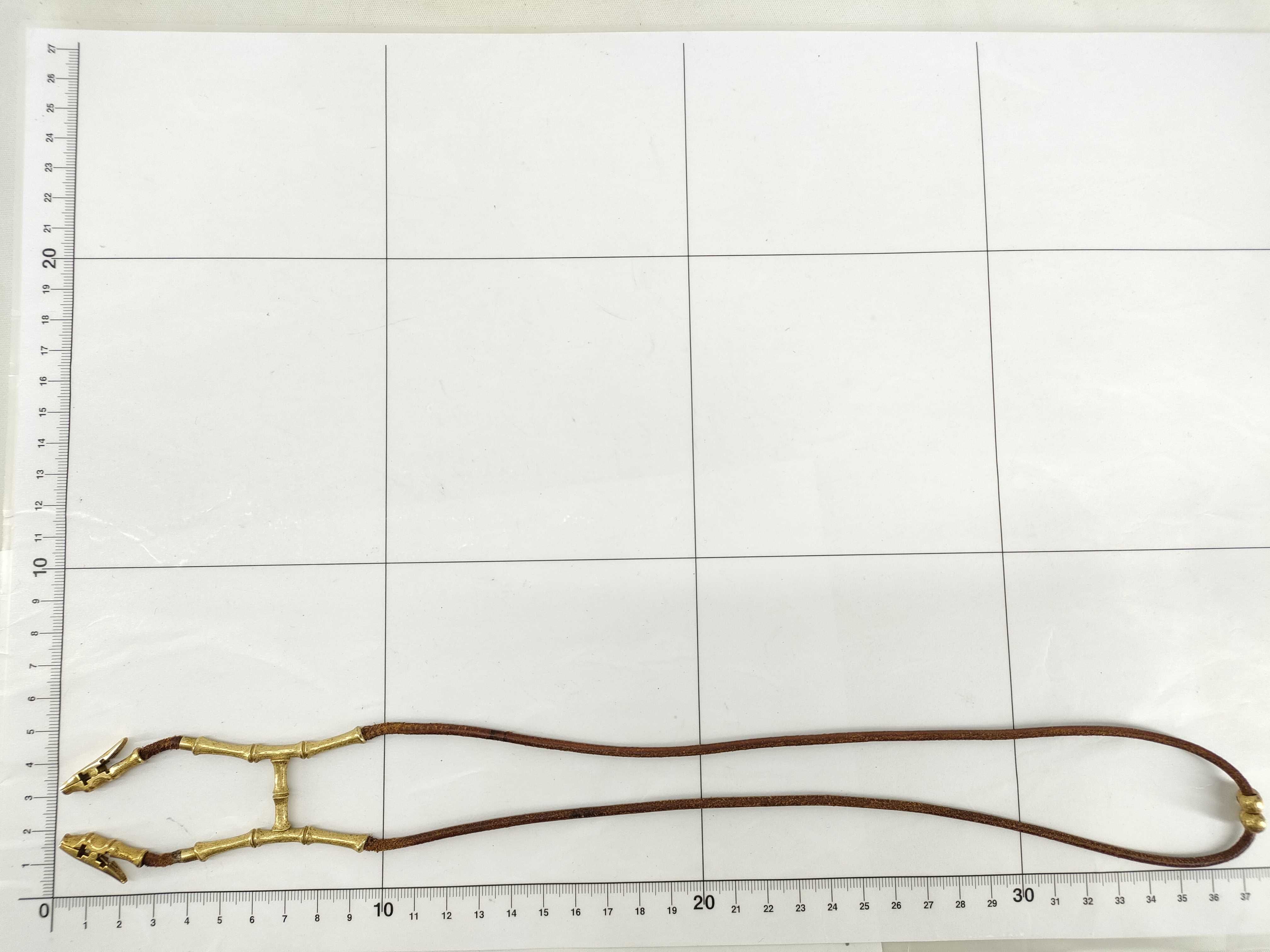 Bamboo Leather Necklace — view 5