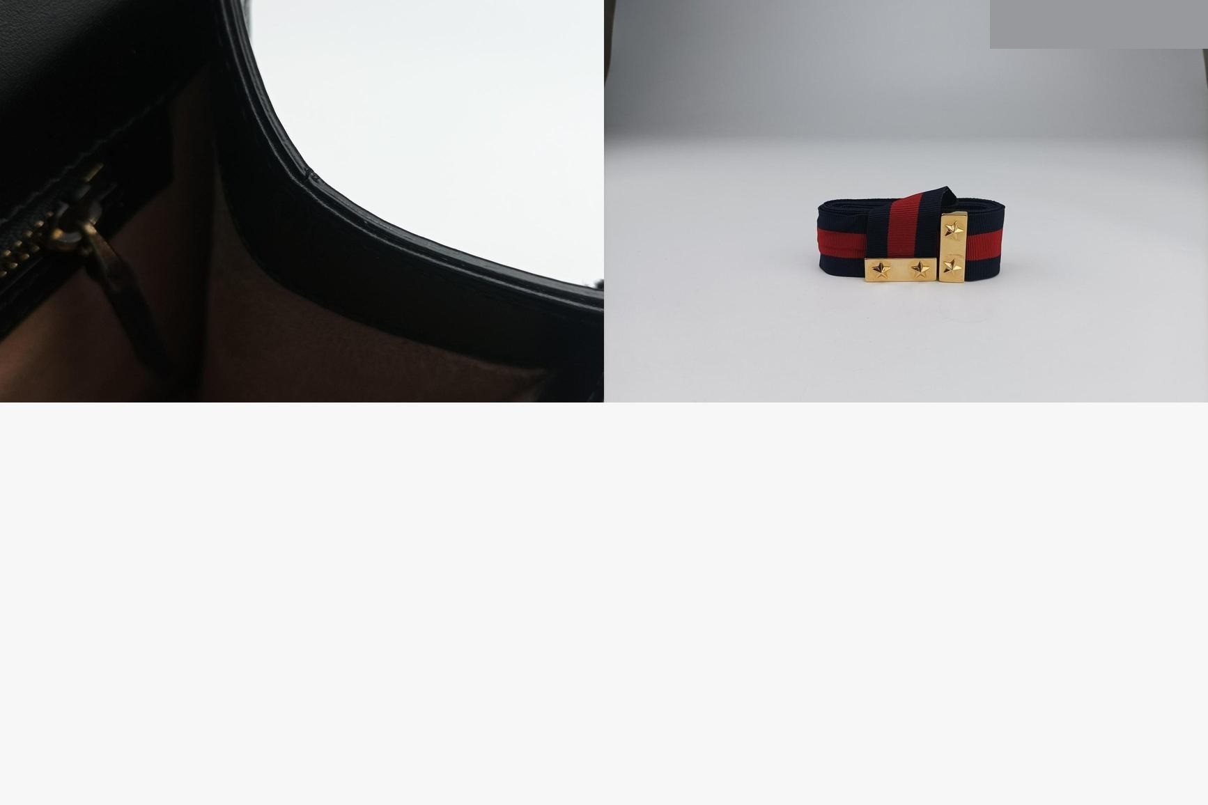 Sylvie Leather Black x Green x Red — view 11