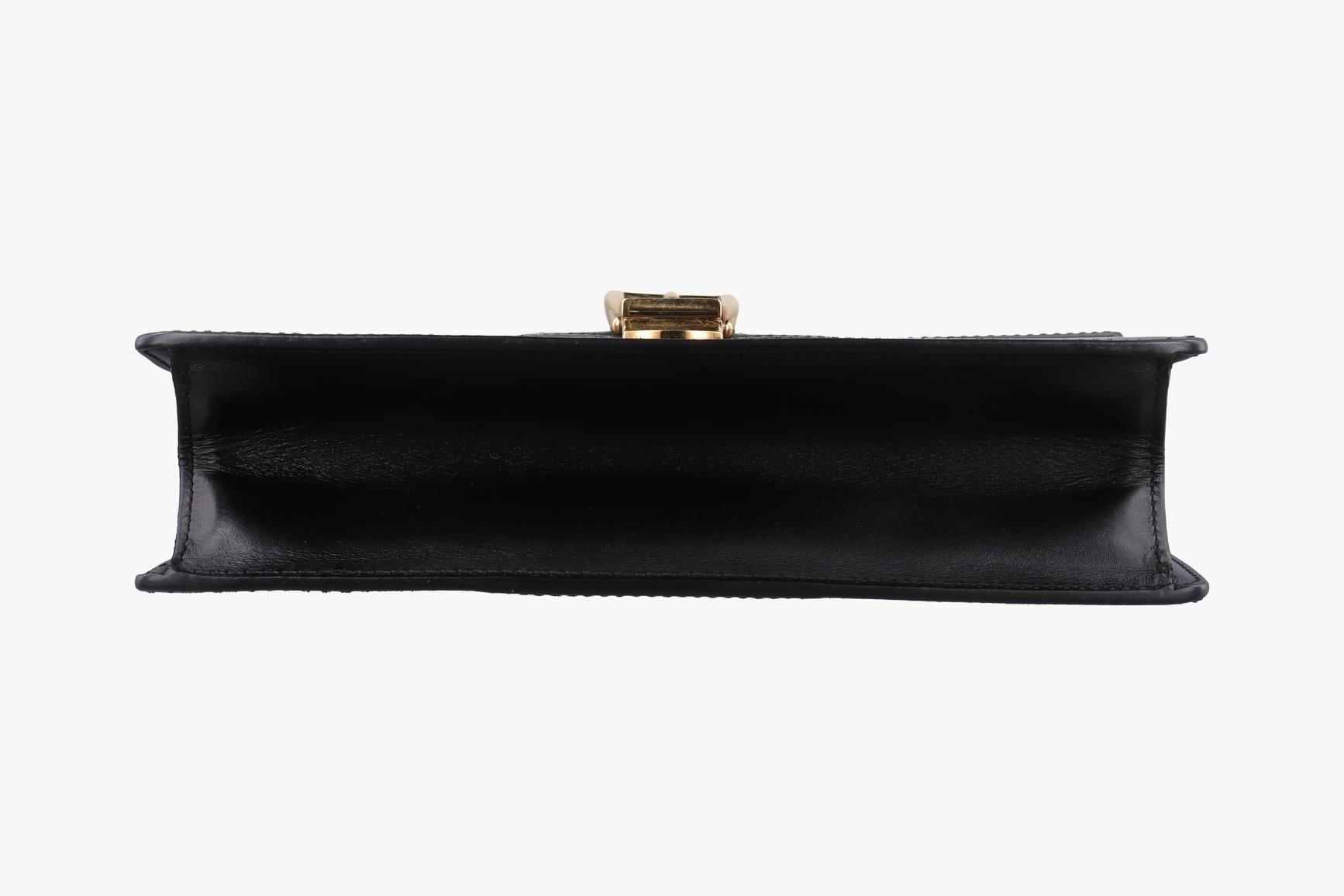 Sylvie Leather Black x Green x Red — view 3