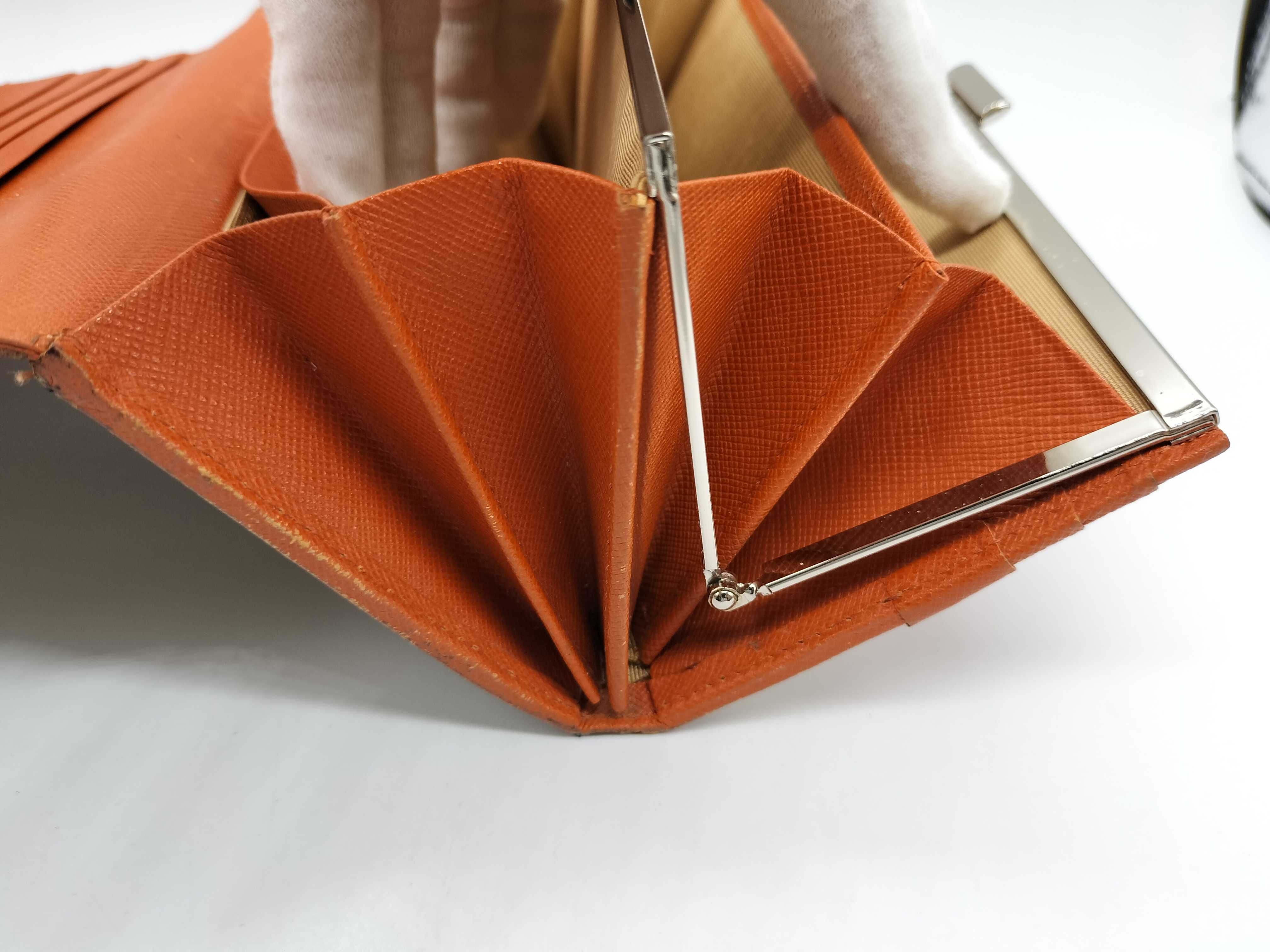 Checkered Clasp Long Wallet — view 15