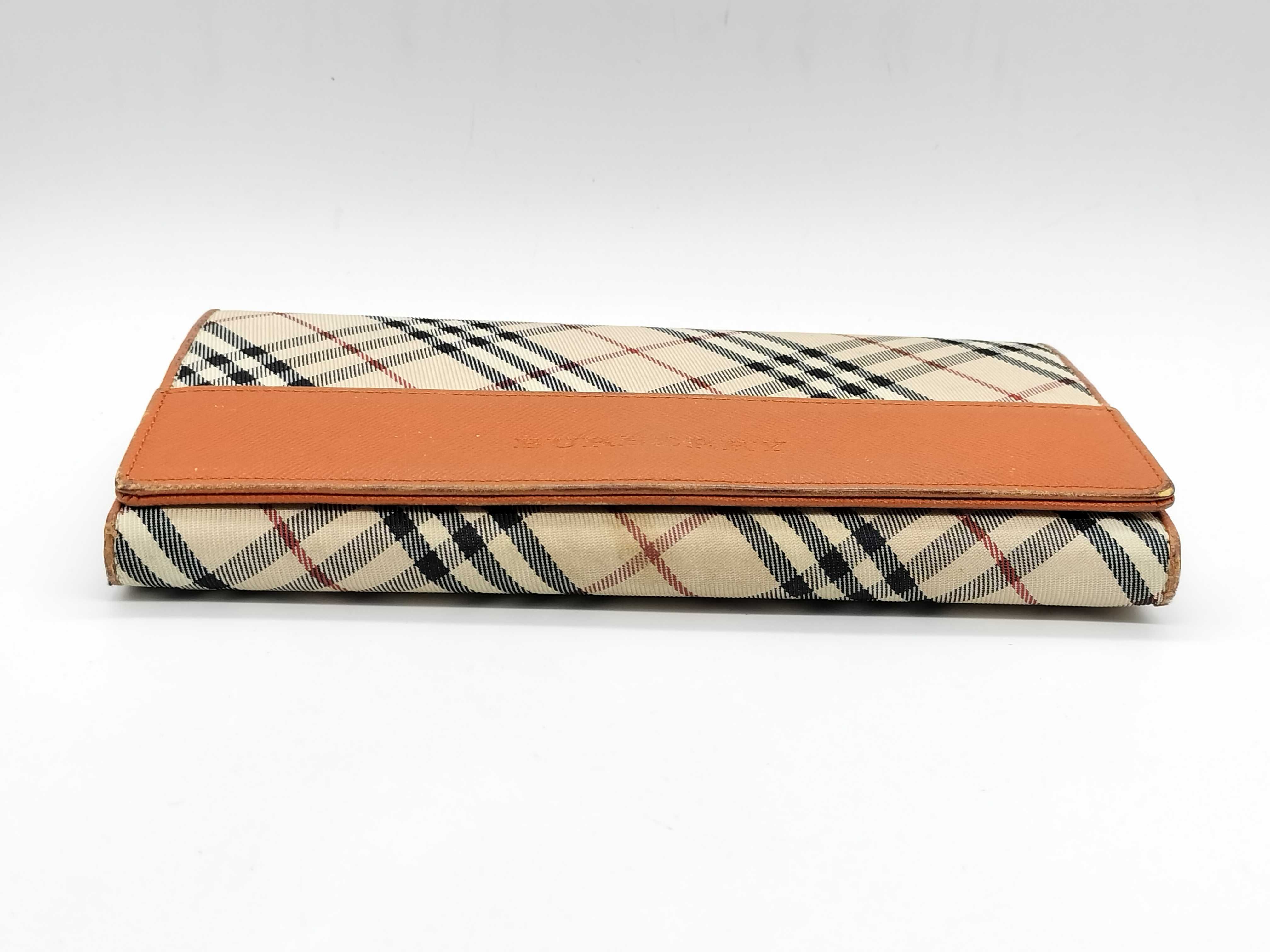 Checkered Clasp Long Wallet — view 3