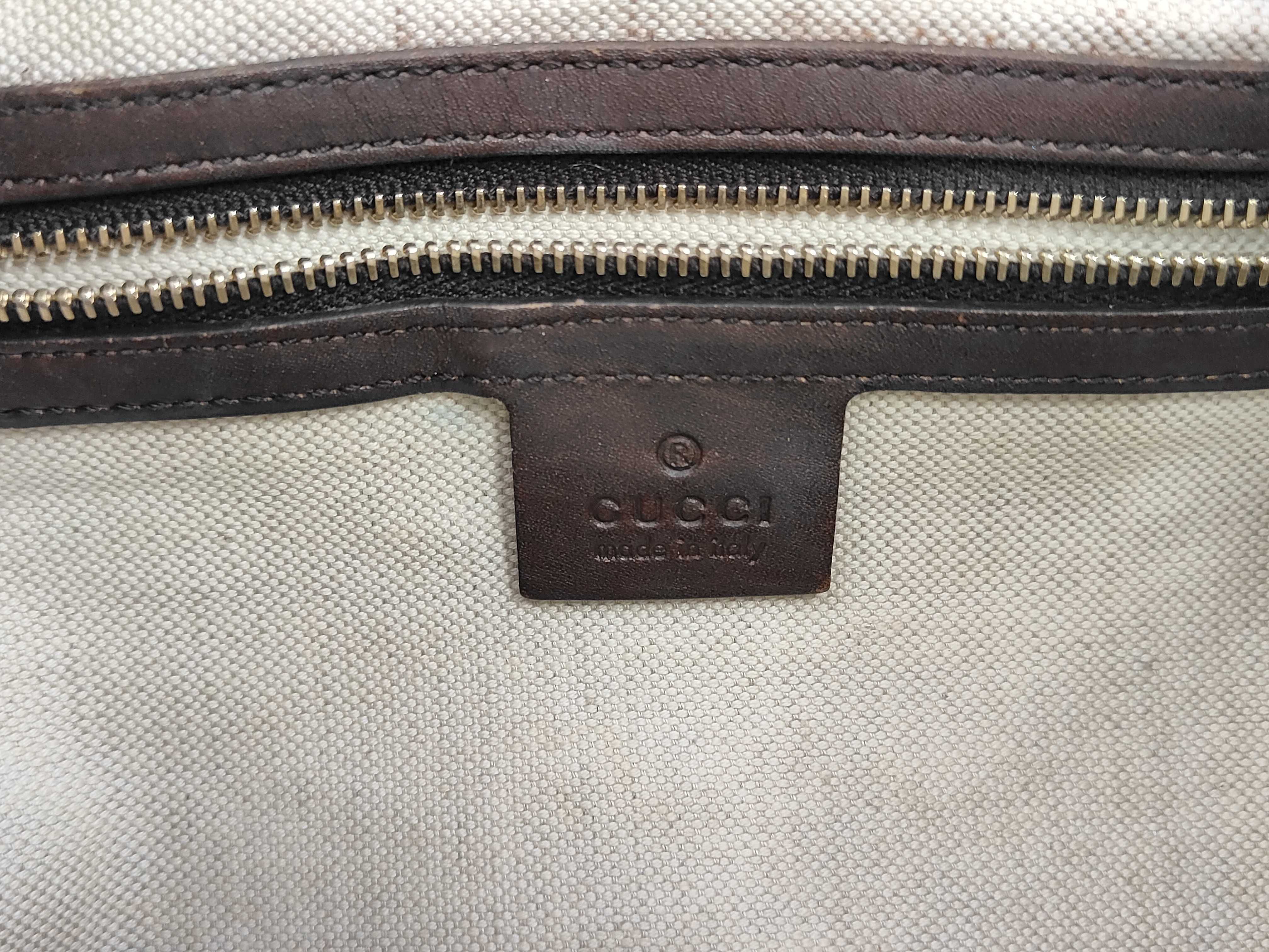 GG Vintage Web Original GG Boston Bag — view 11