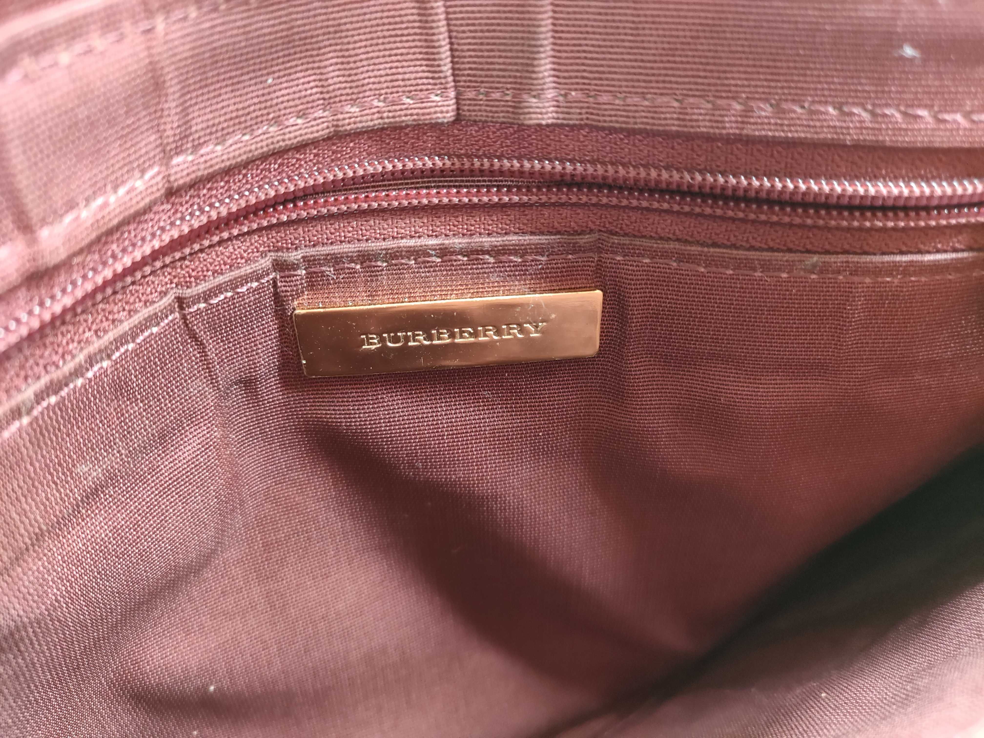 Nova Check Canvas x Leather Shoulder Bag — view 13