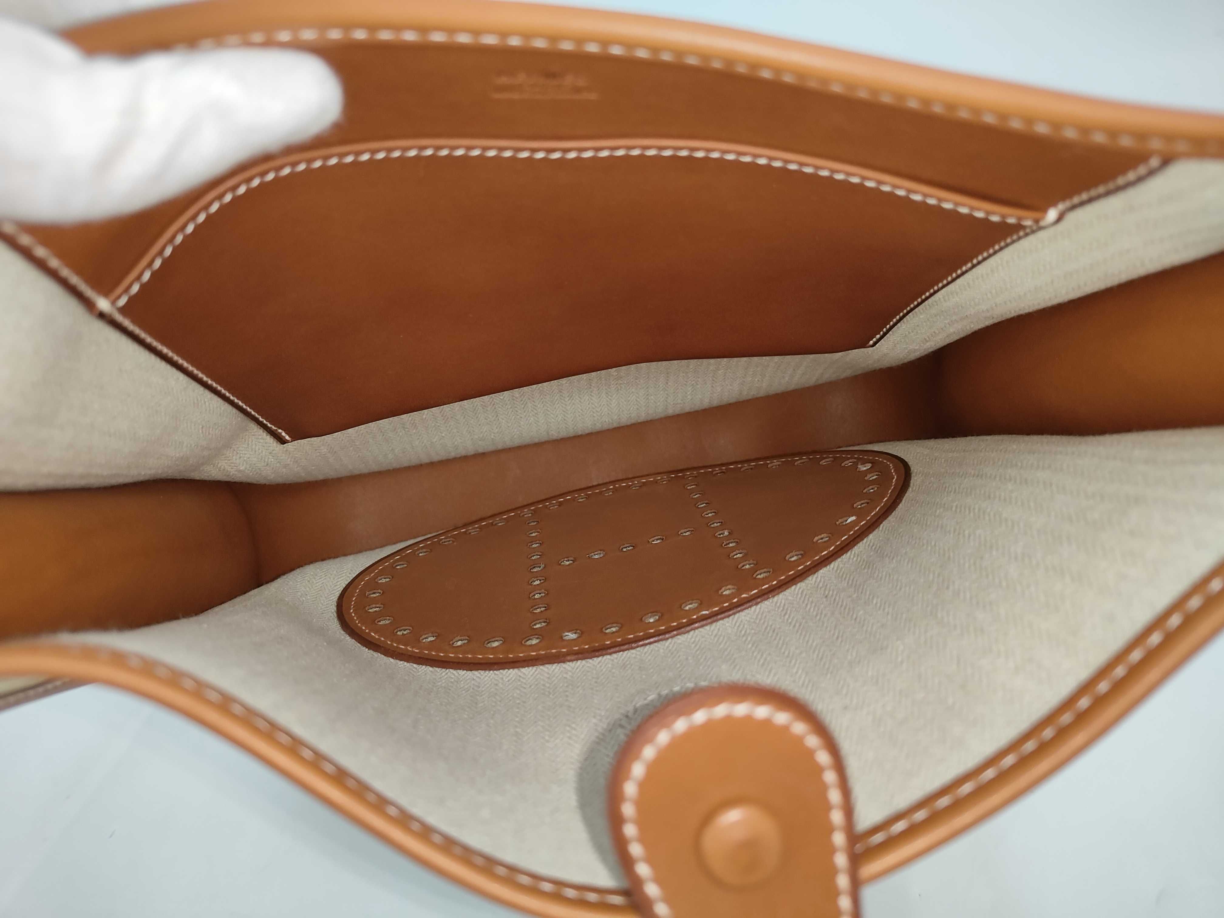 Evelyn PM Crinolan Brown x Beige F:2002 Shoulder bag — view 7