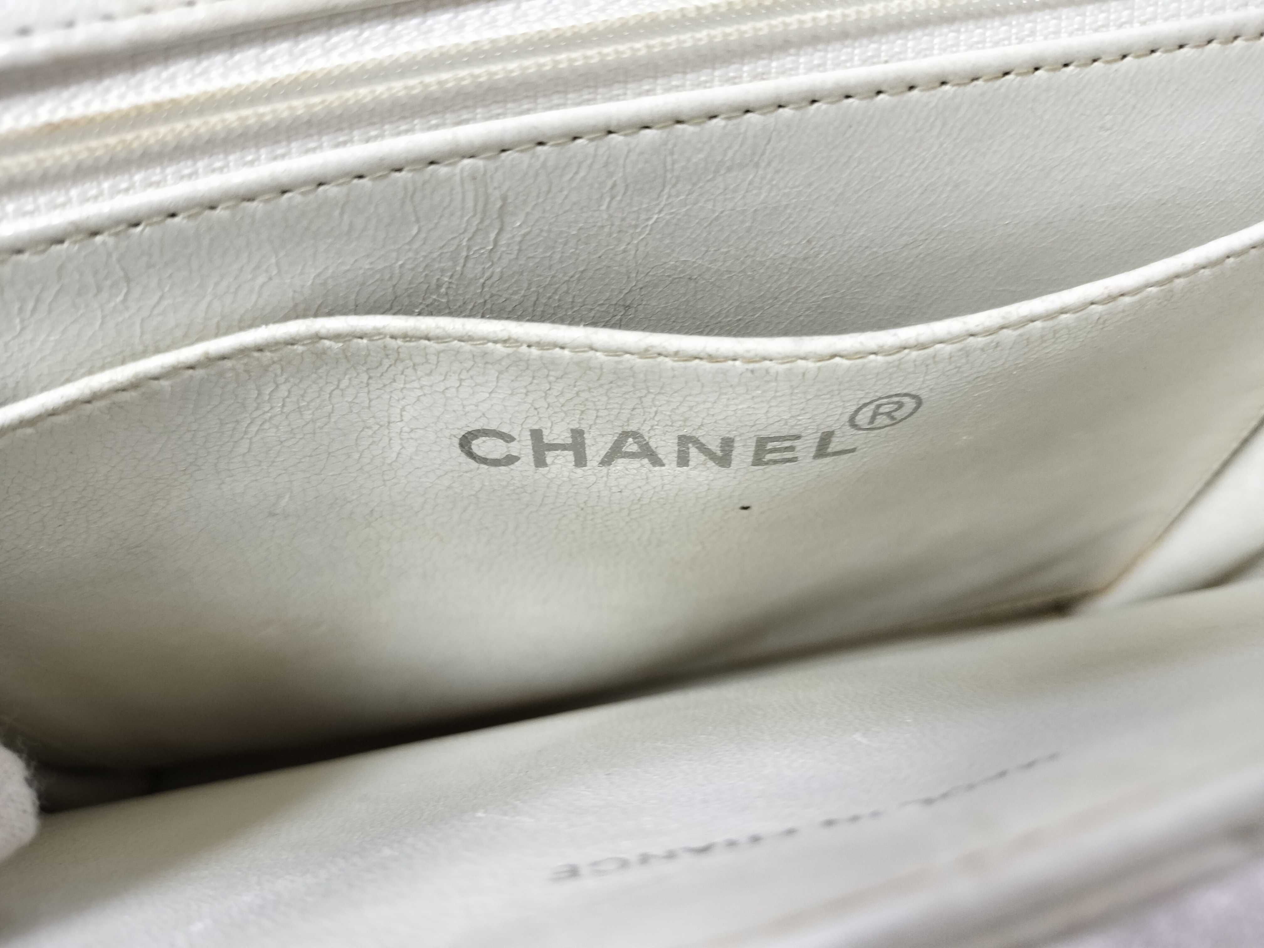 White Chain Handbag White Shoulder Bag — view 13