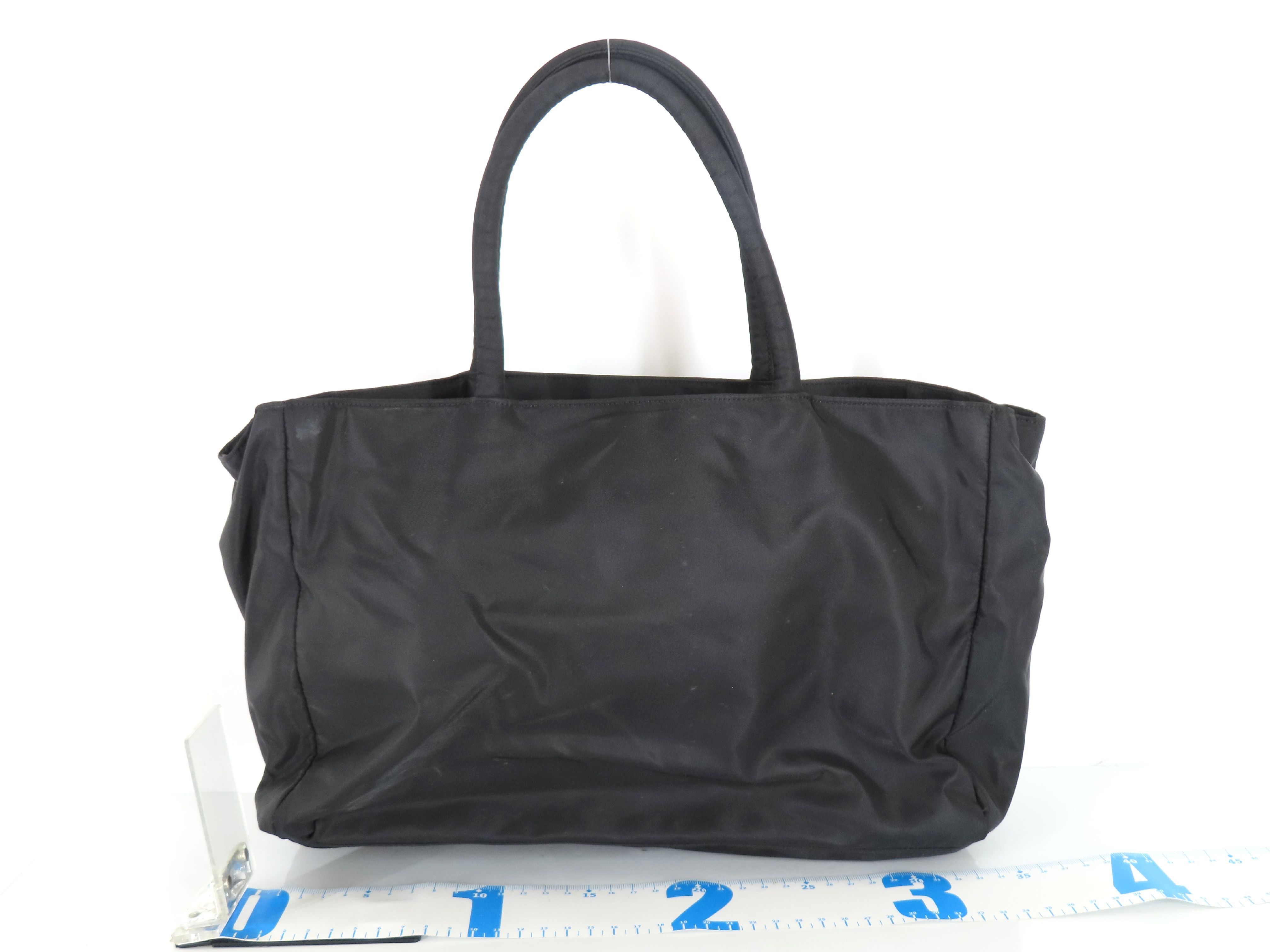 Nylon Handbag, Black — view 2