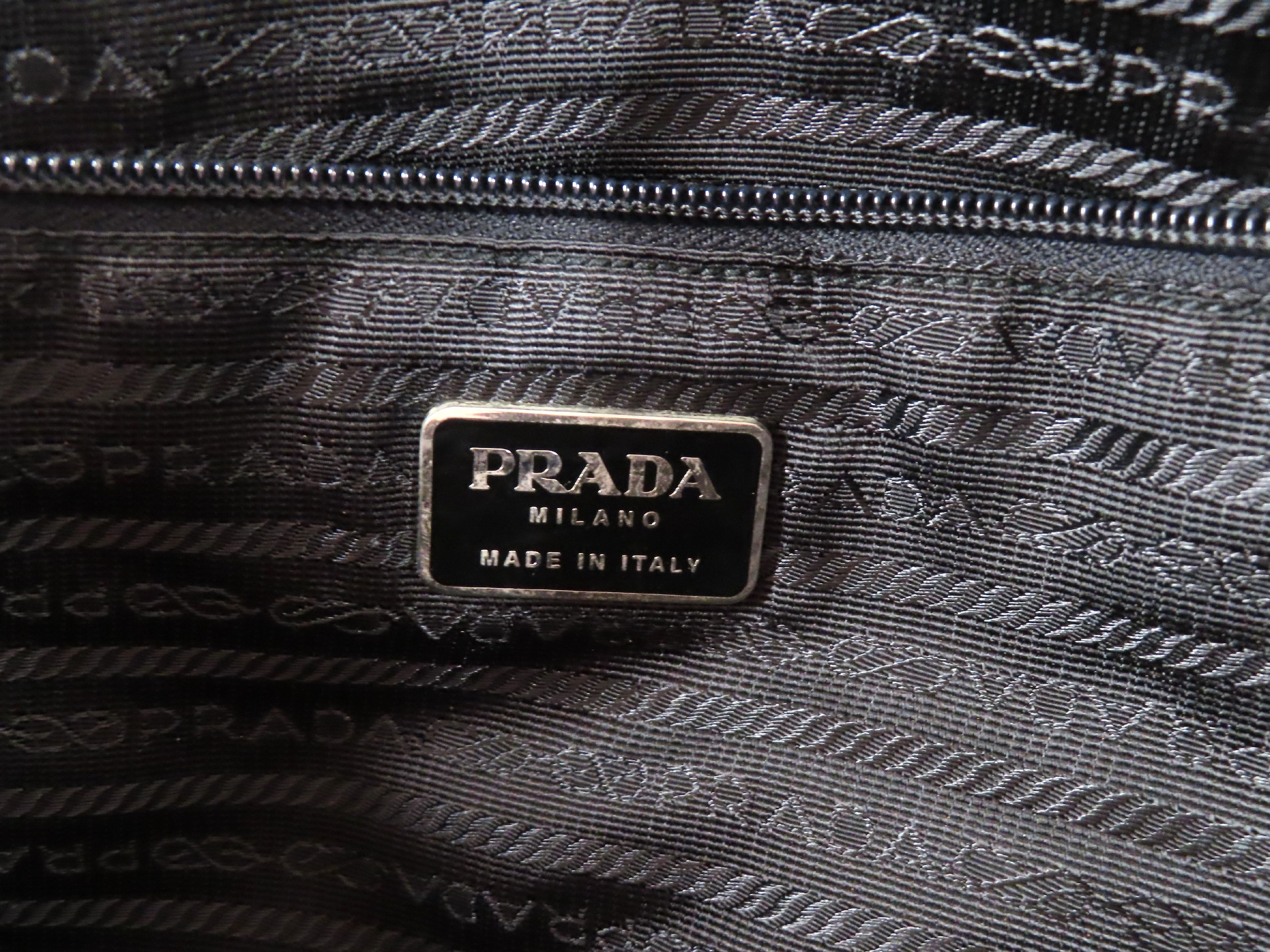 Nylon Handbag, Black — view 9