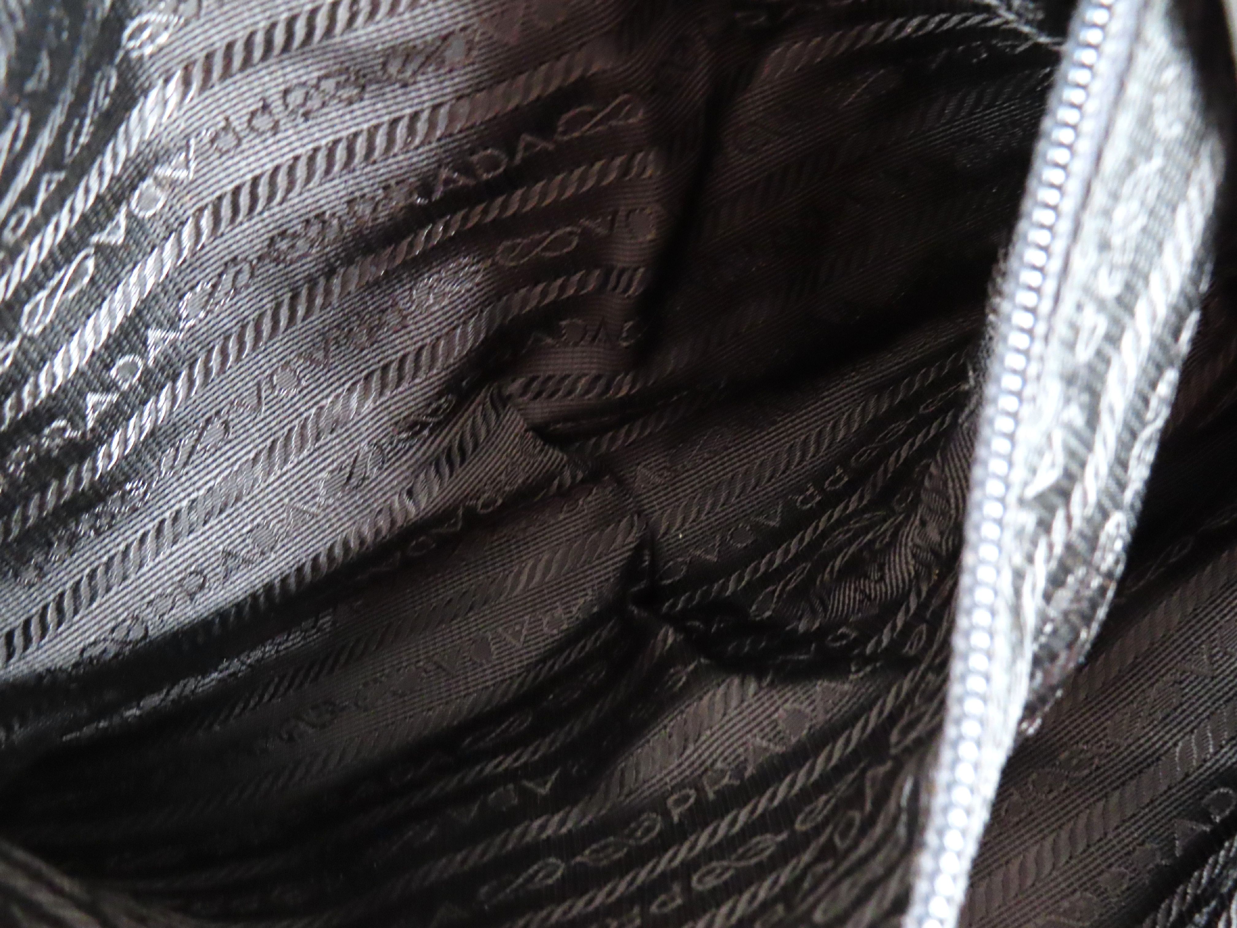 Nylon Handbag, Black — view 10
