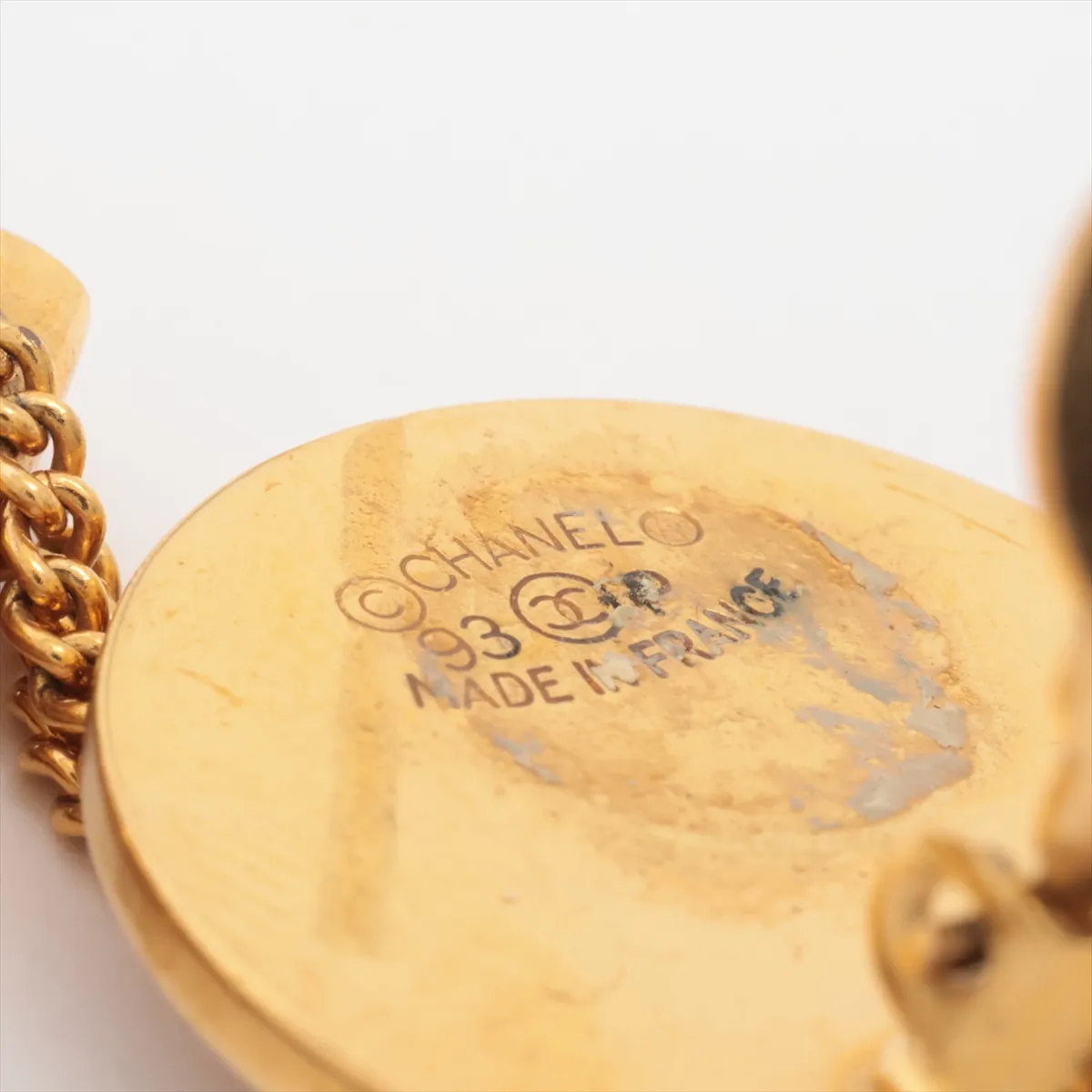 Cocomark Matelasse 93P earrings (for both ears) GP Gold — view 5