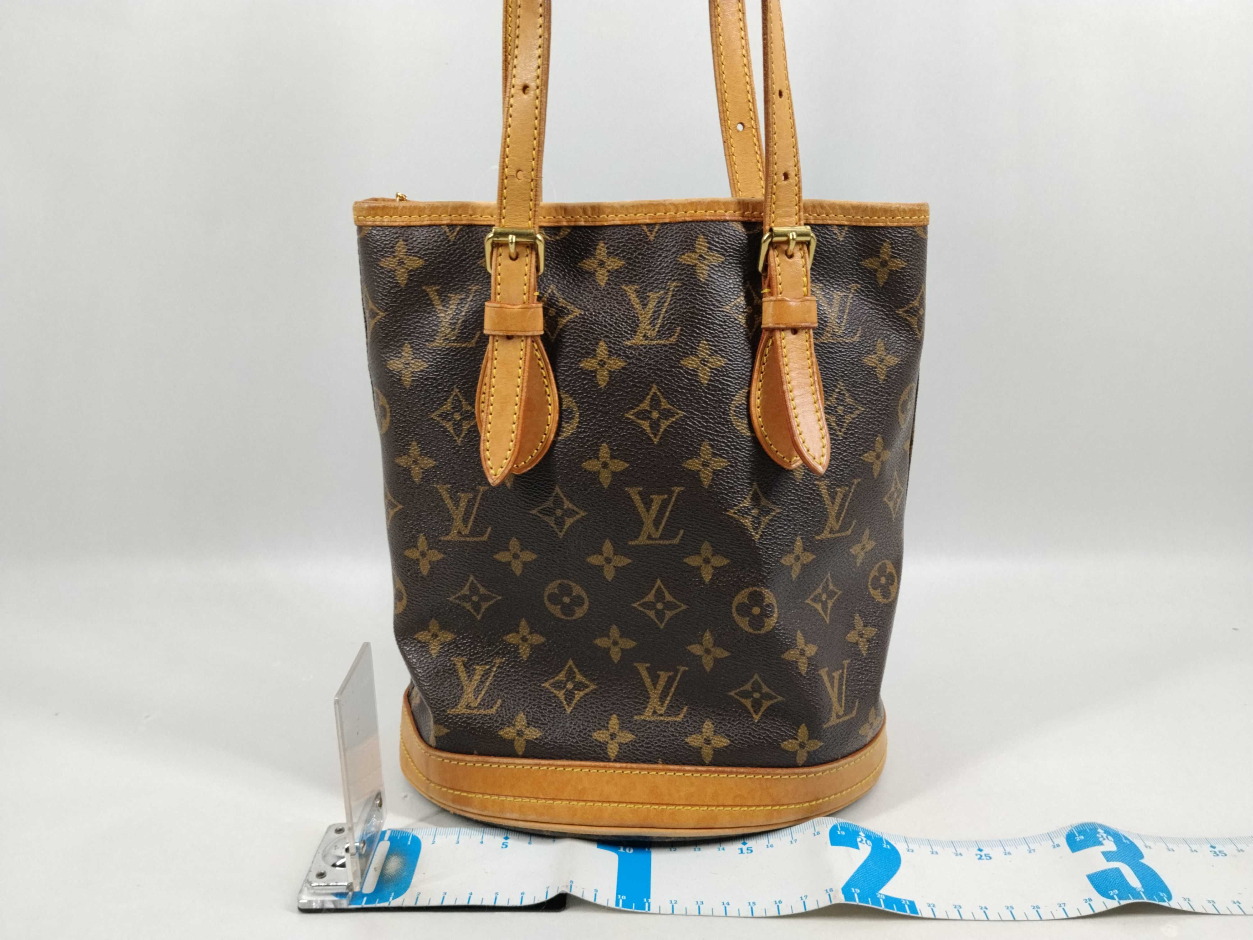 Monogram Bucket Tote Bag — view 2