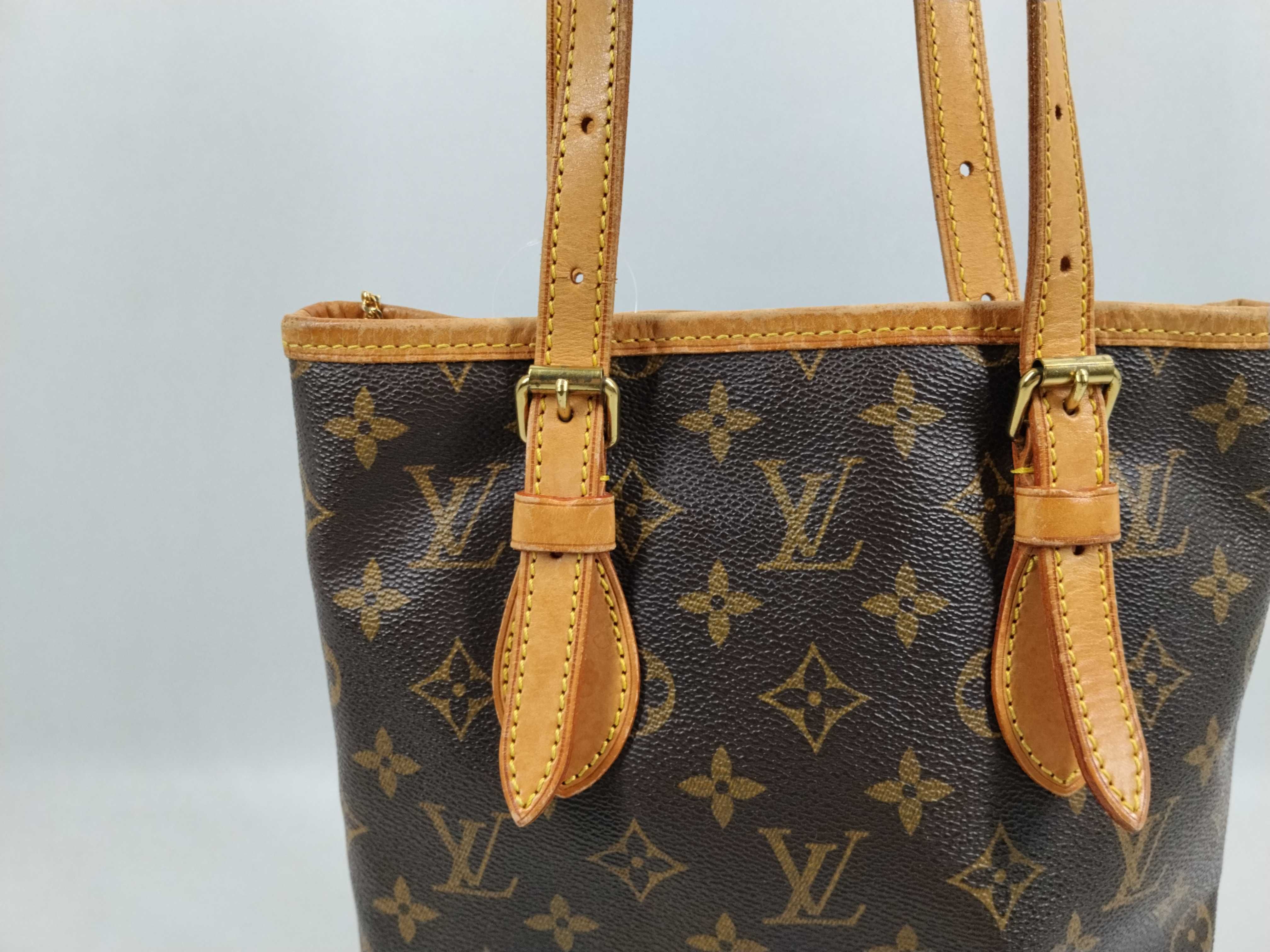Monogram Bucket Tote Bag — view 3