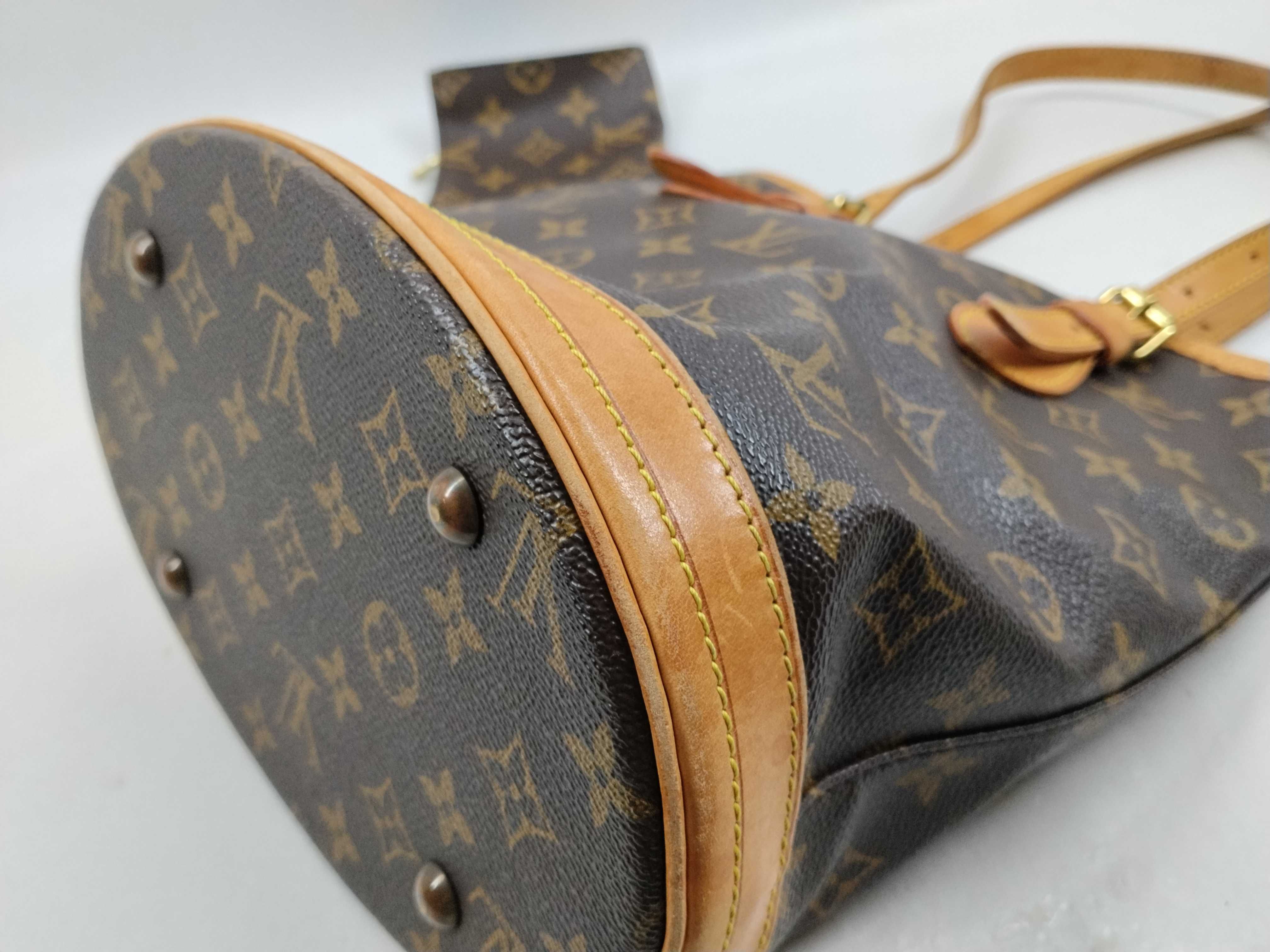 Monogram Bucket Tote Bag — view 6