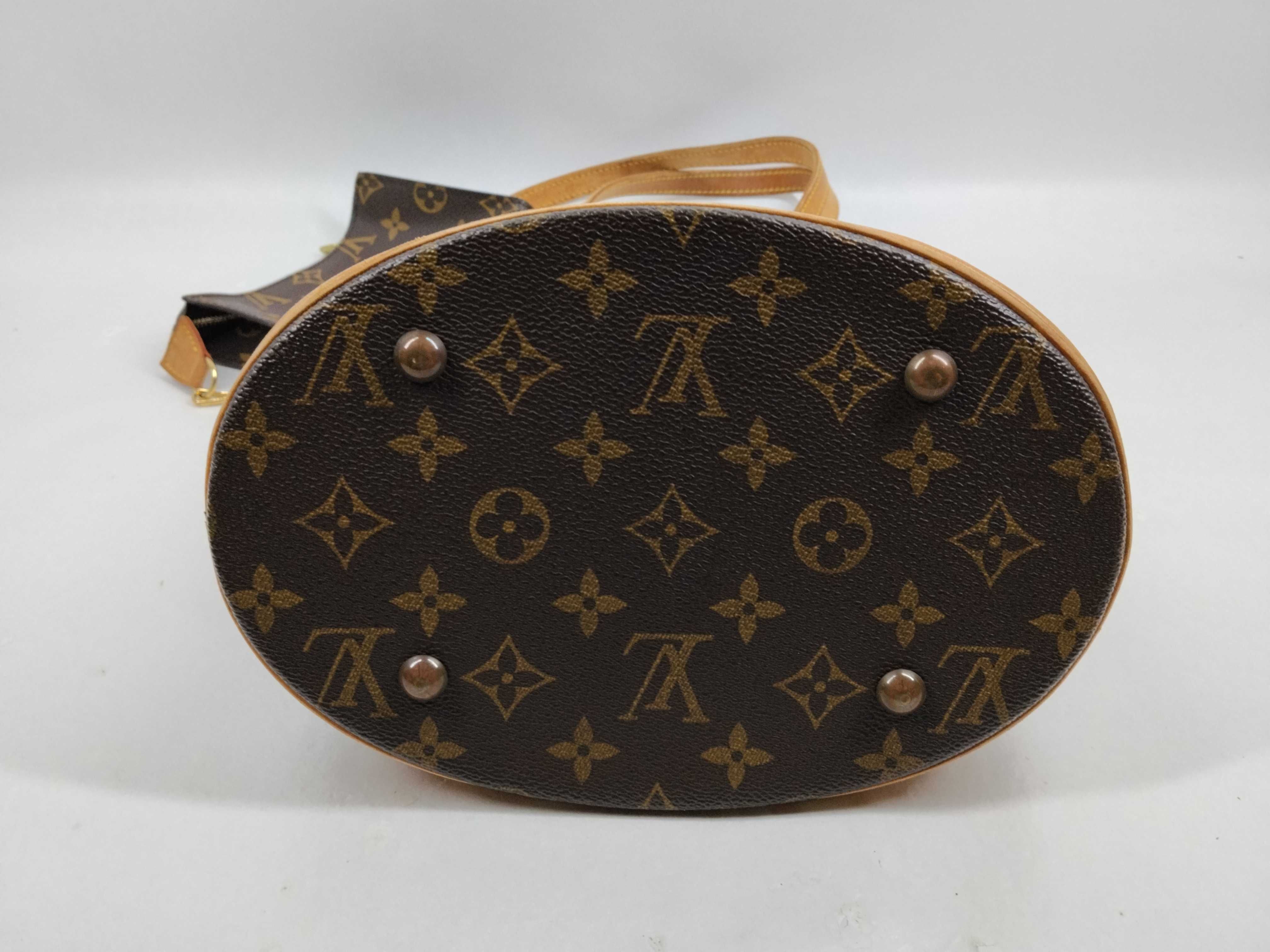 Monogram Bucket Tote Bag — view 7