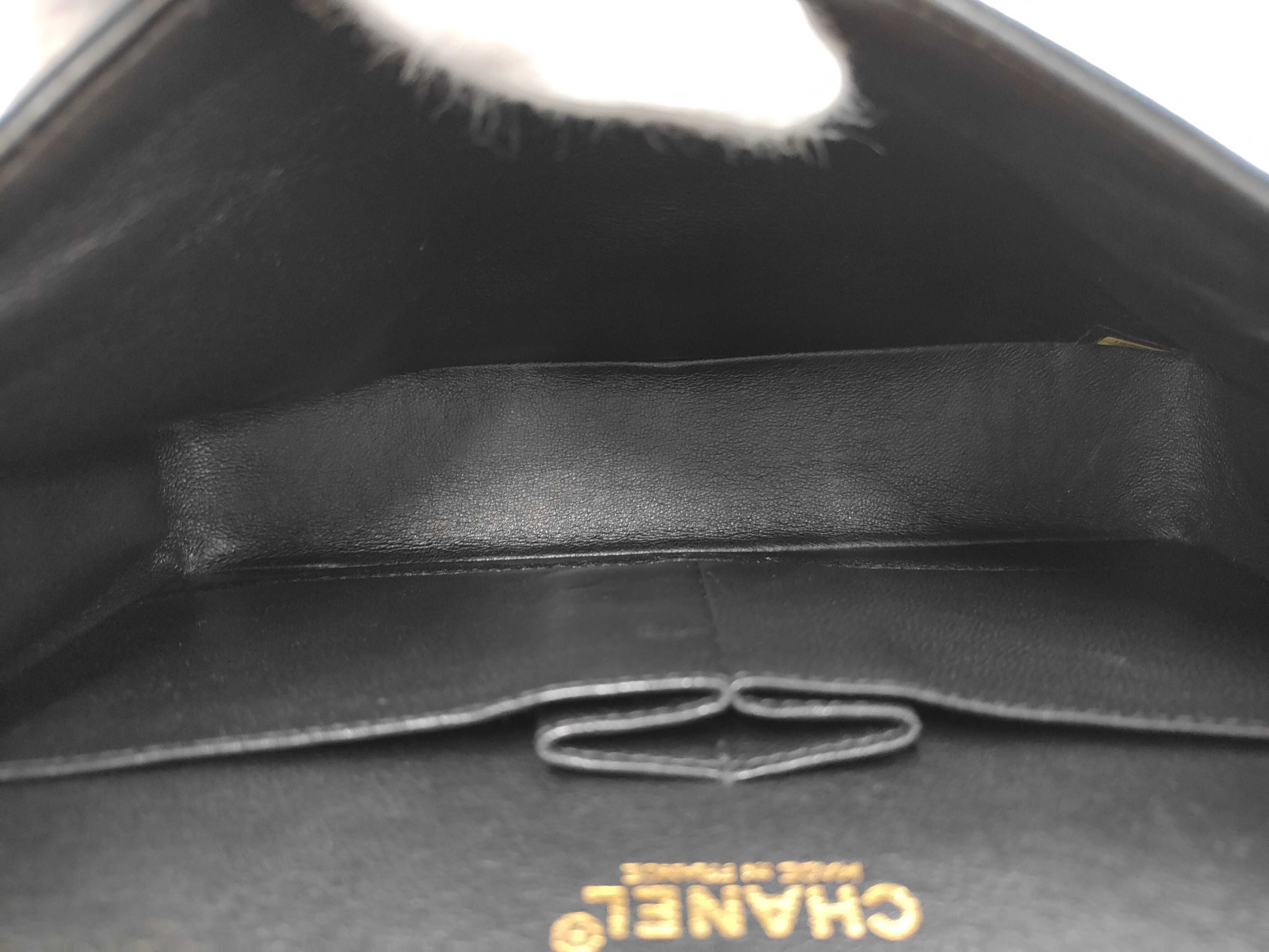 Icon Line Double Flap Canvas Black GP Shoulder Bag — view 9