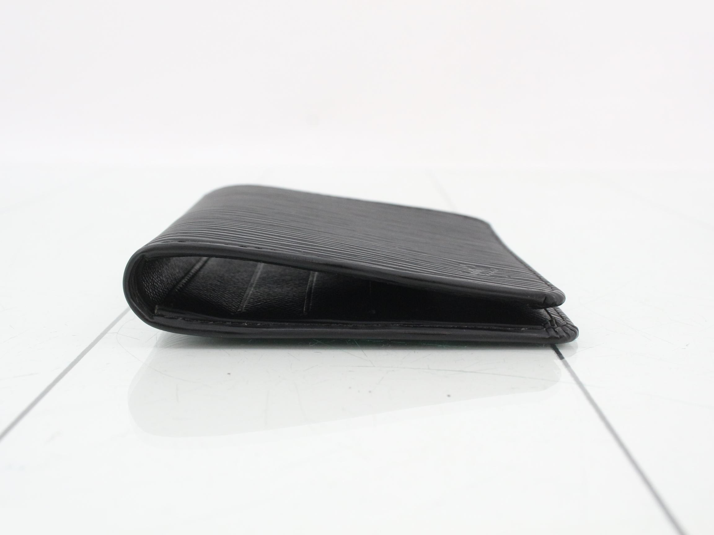 Portefeuille 6 Cartes Crédit Noir Wallet — view 3