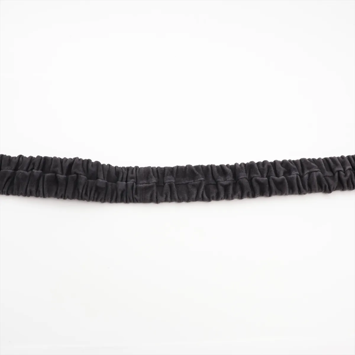 Coco Mark B20 Belt, Size 80, Suede, Black. Shows wear, — view 4