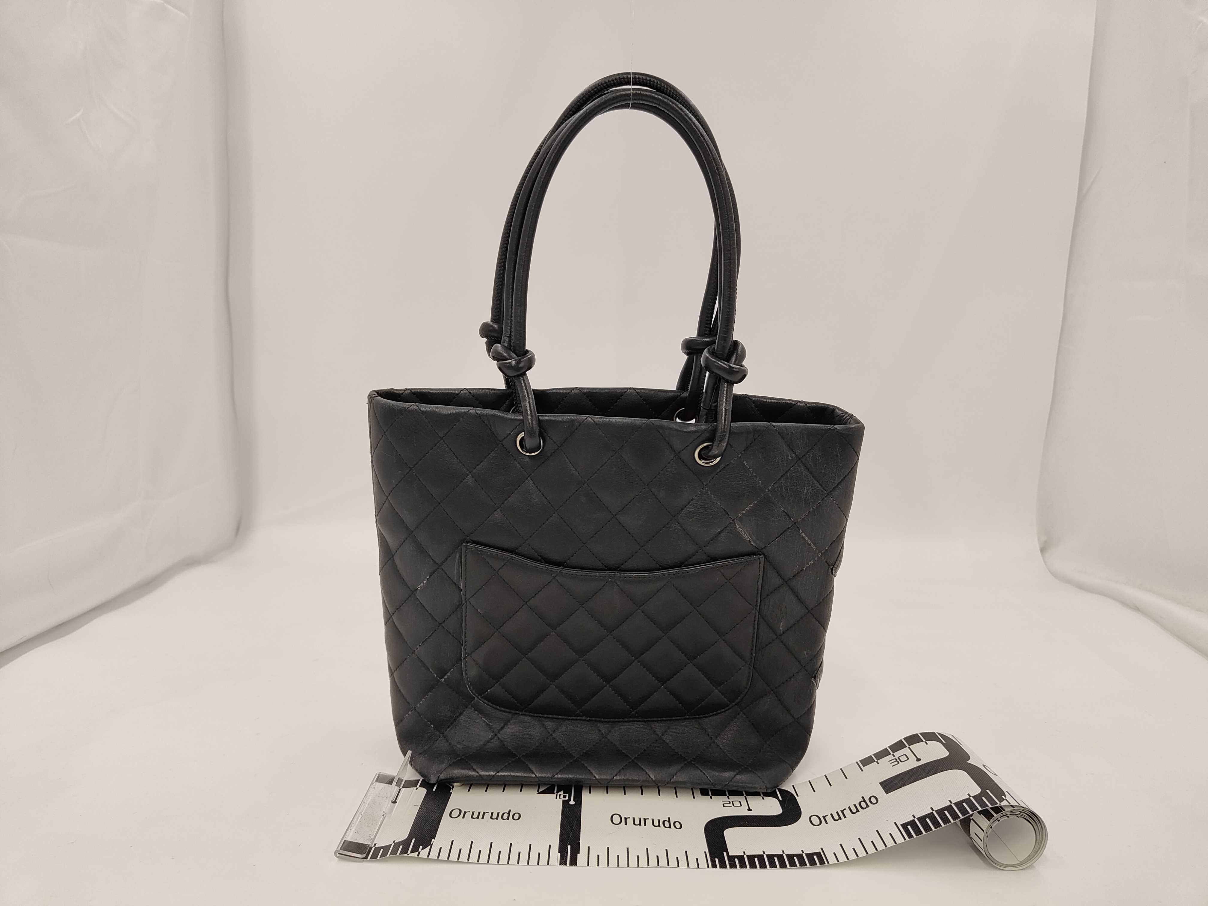 Cambon Line Lambskin Tote Bag (Serial Number 9) - Handbag — view 2