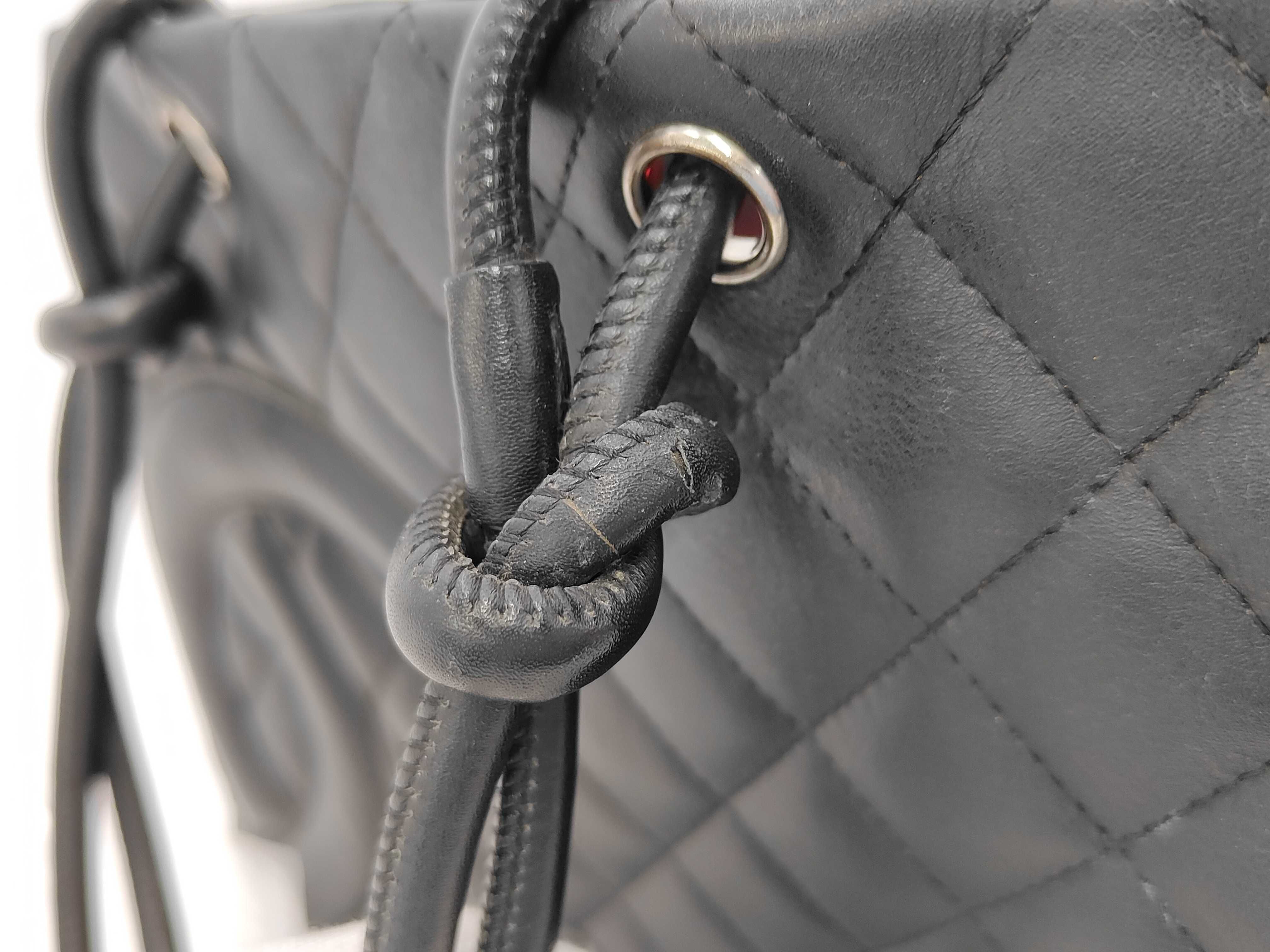Cambon Line Lambskin Tote Bag (Serial Number 9) - Handbag — view 13