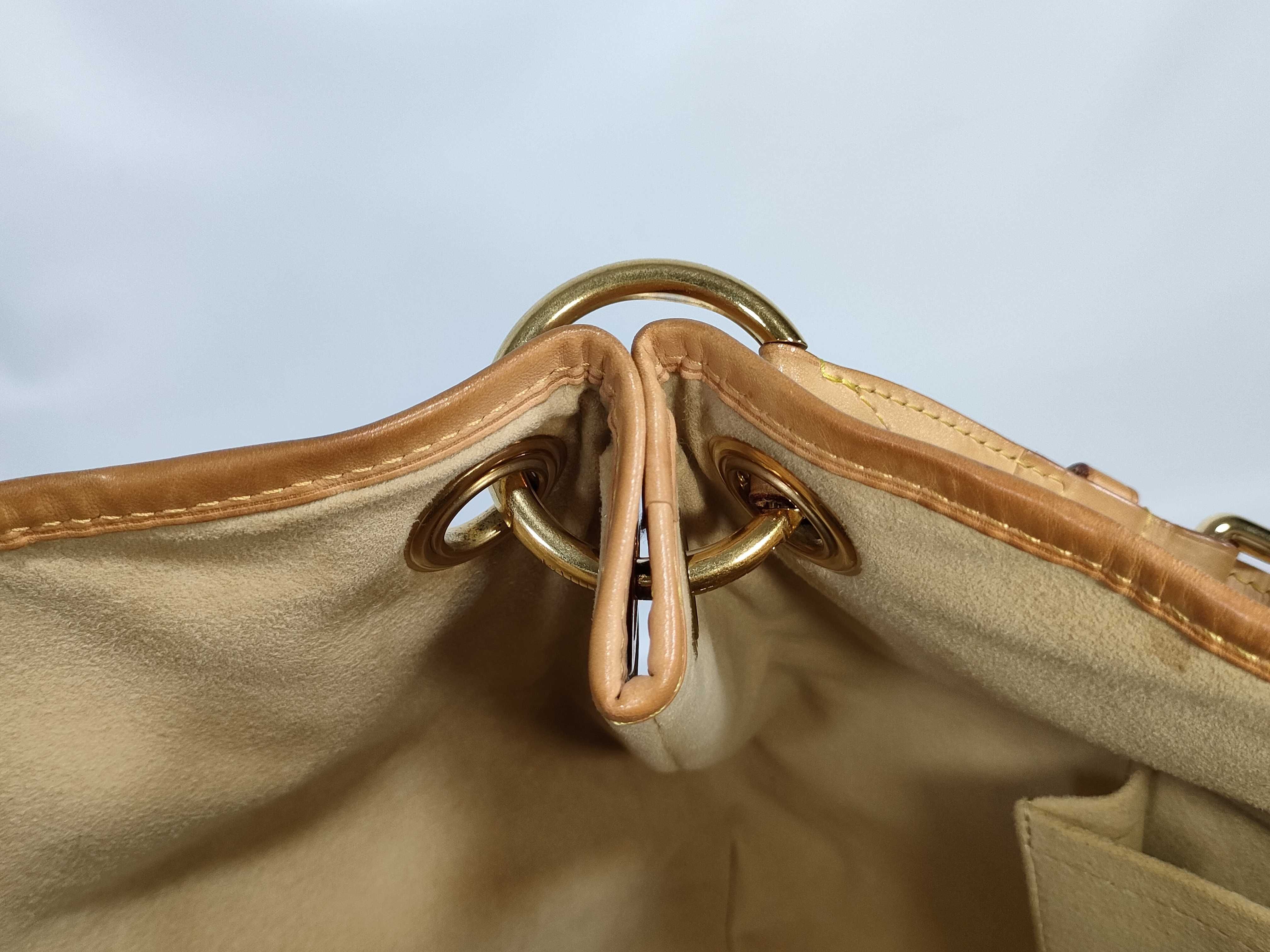 Damier Azur Galliera Shoulder Bag — view 11