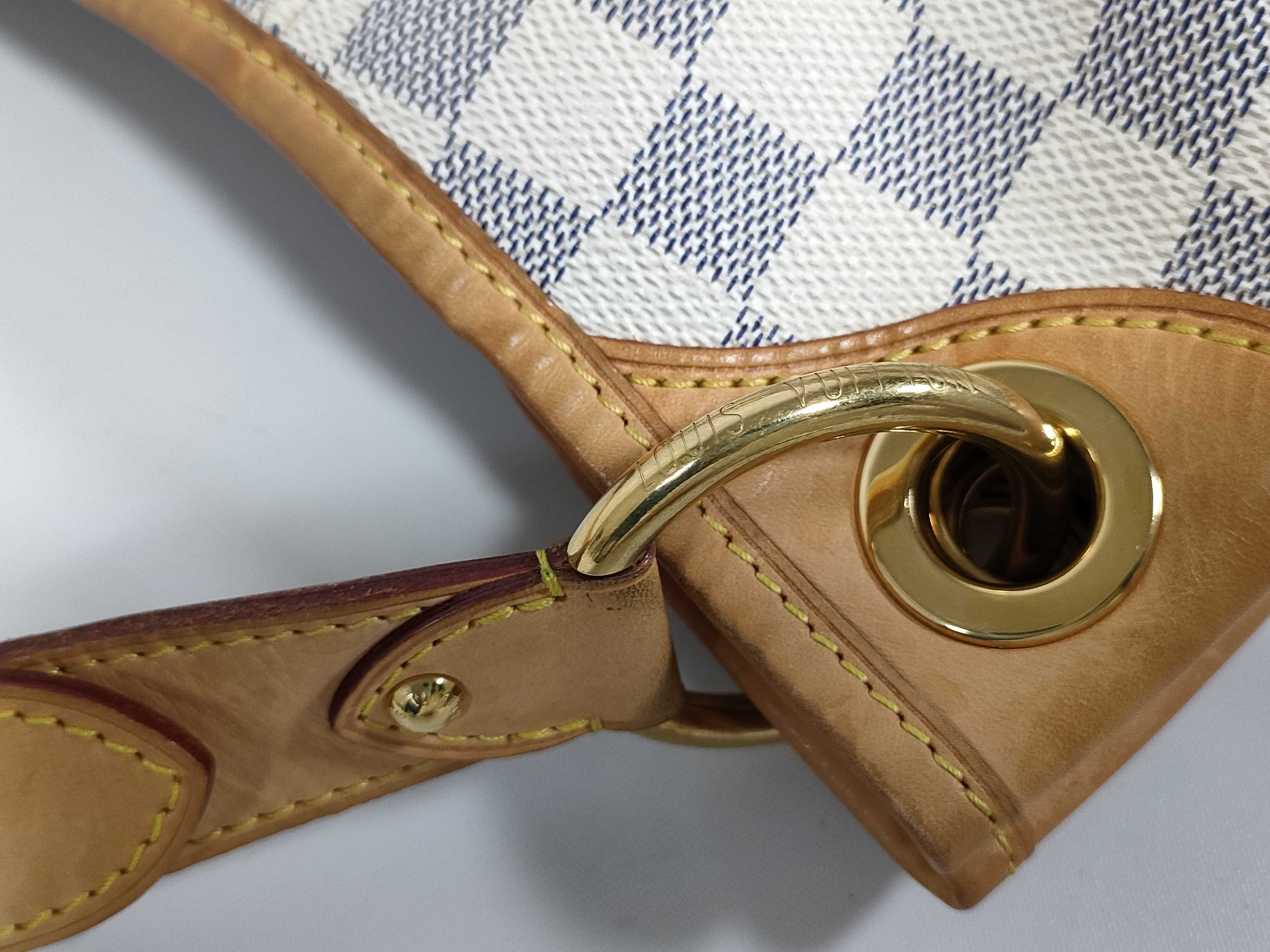 Damier Azur Galliera Shoulder Bag — view 5