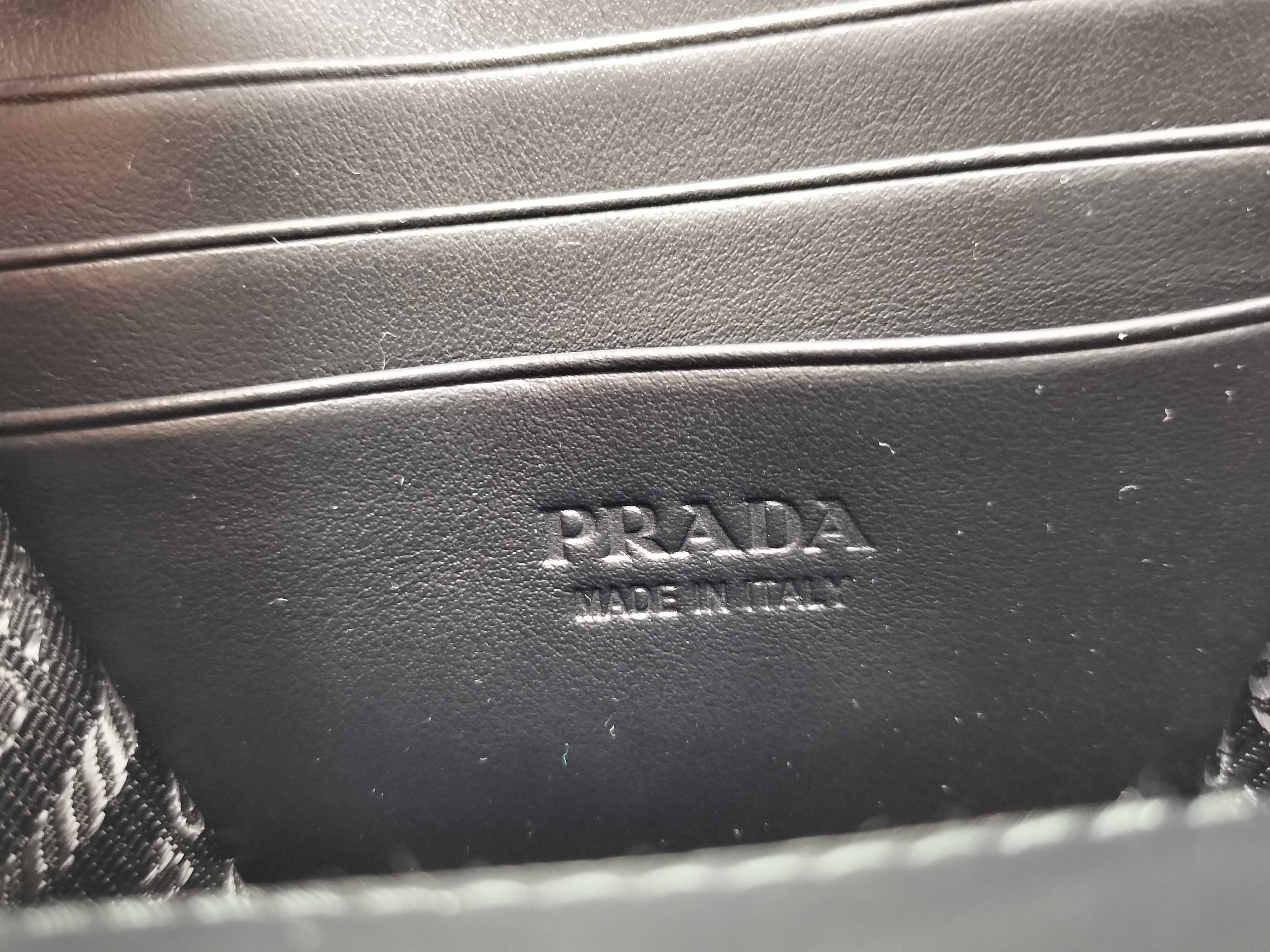 Nylon Prada Phone Case Nylon Leather Black 2ZT060 Bag — view 12