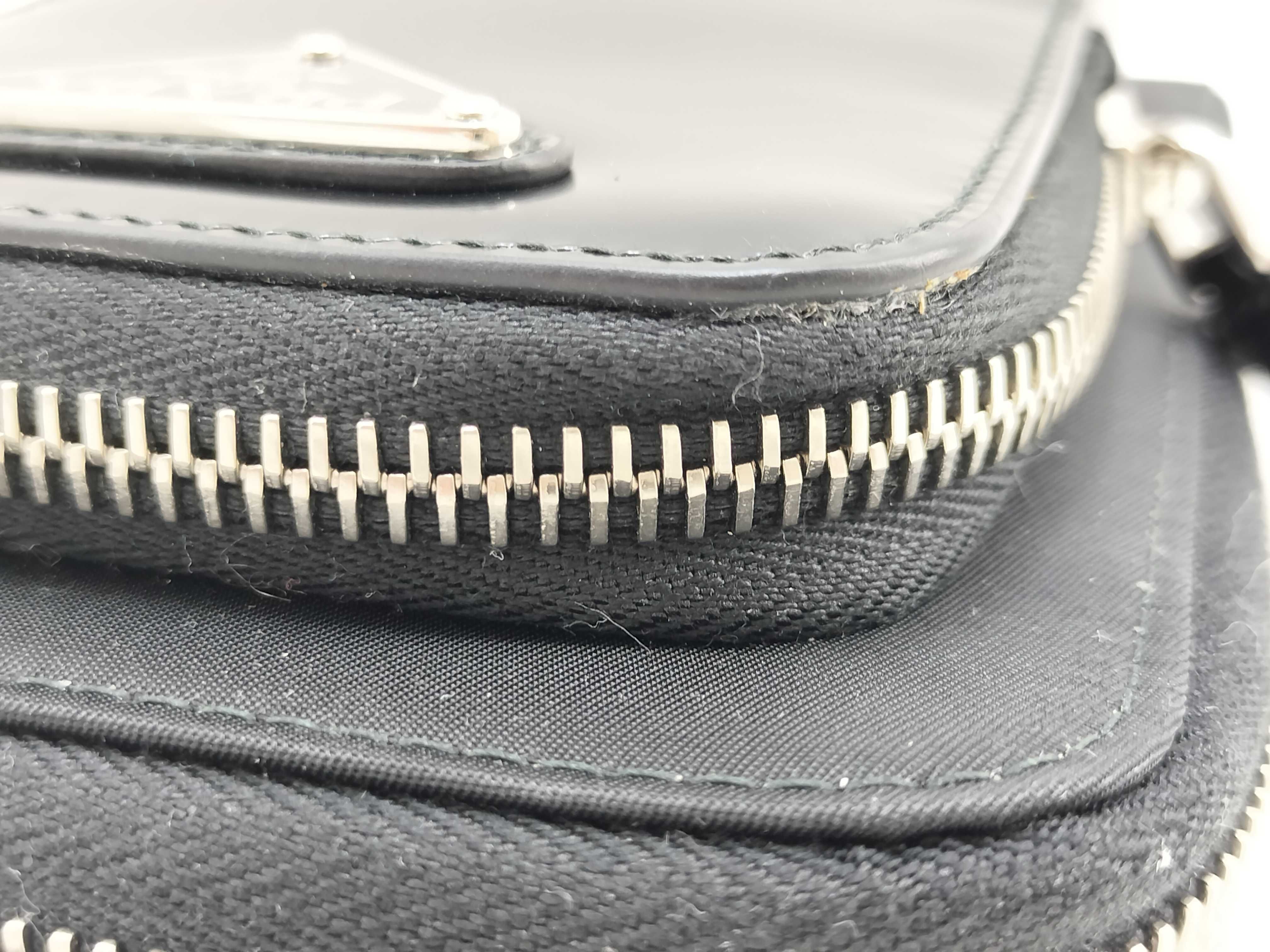 Nylon Prada Phone Case Nylon Leather Black 2ZT060 Bag — view 8