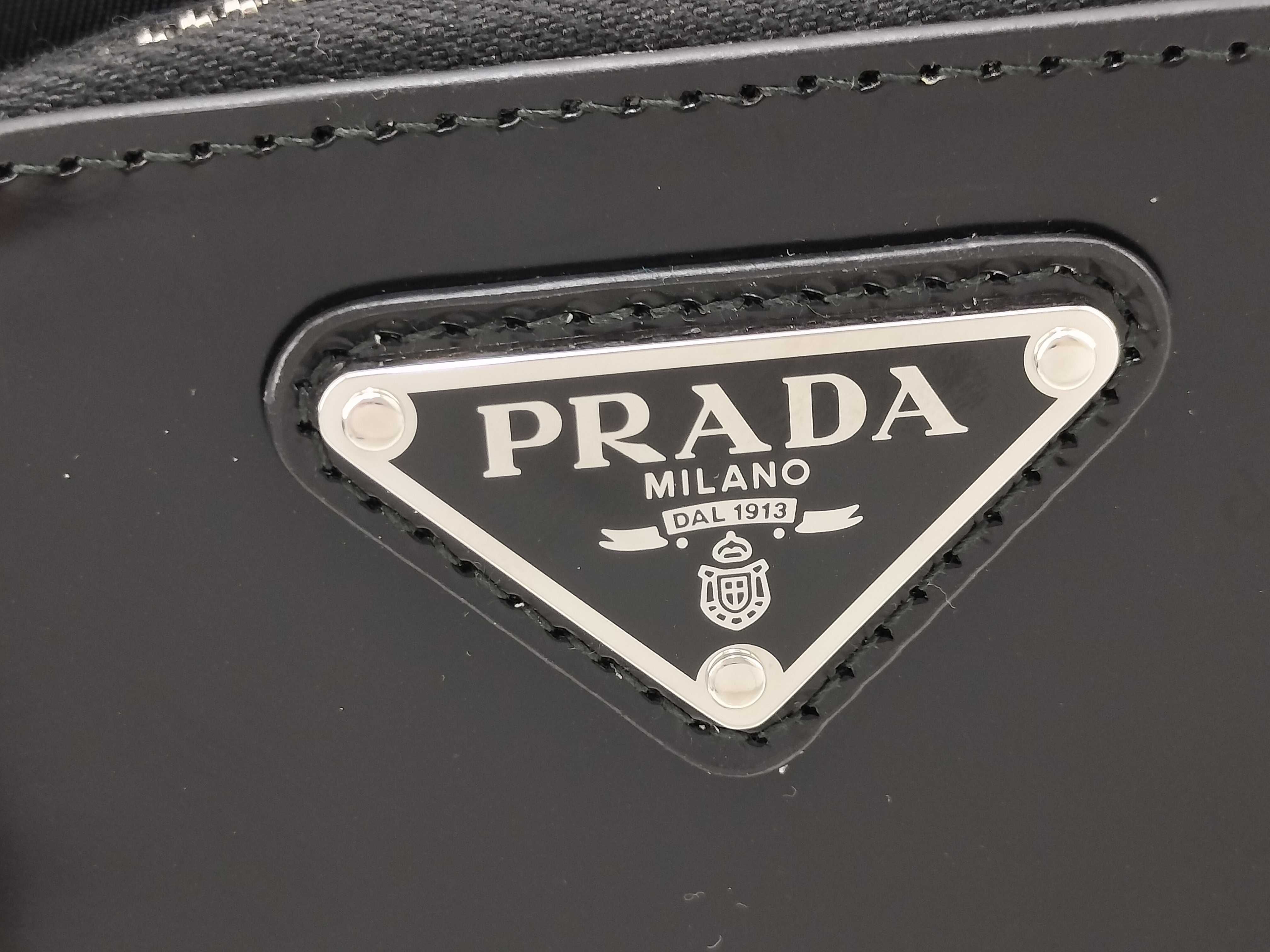 Nylon Prada Phone Case Nylon Leather Black 2ZT060 Bag — view 9