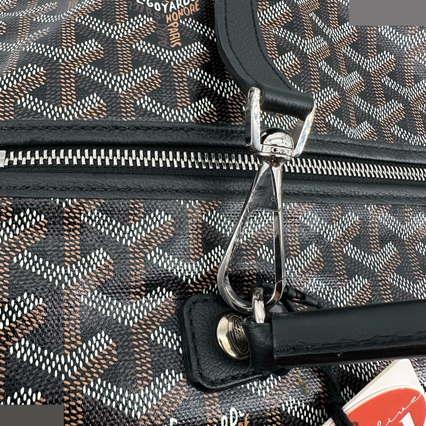 Canvas Goyardine Saint Leger Backpack — view 5