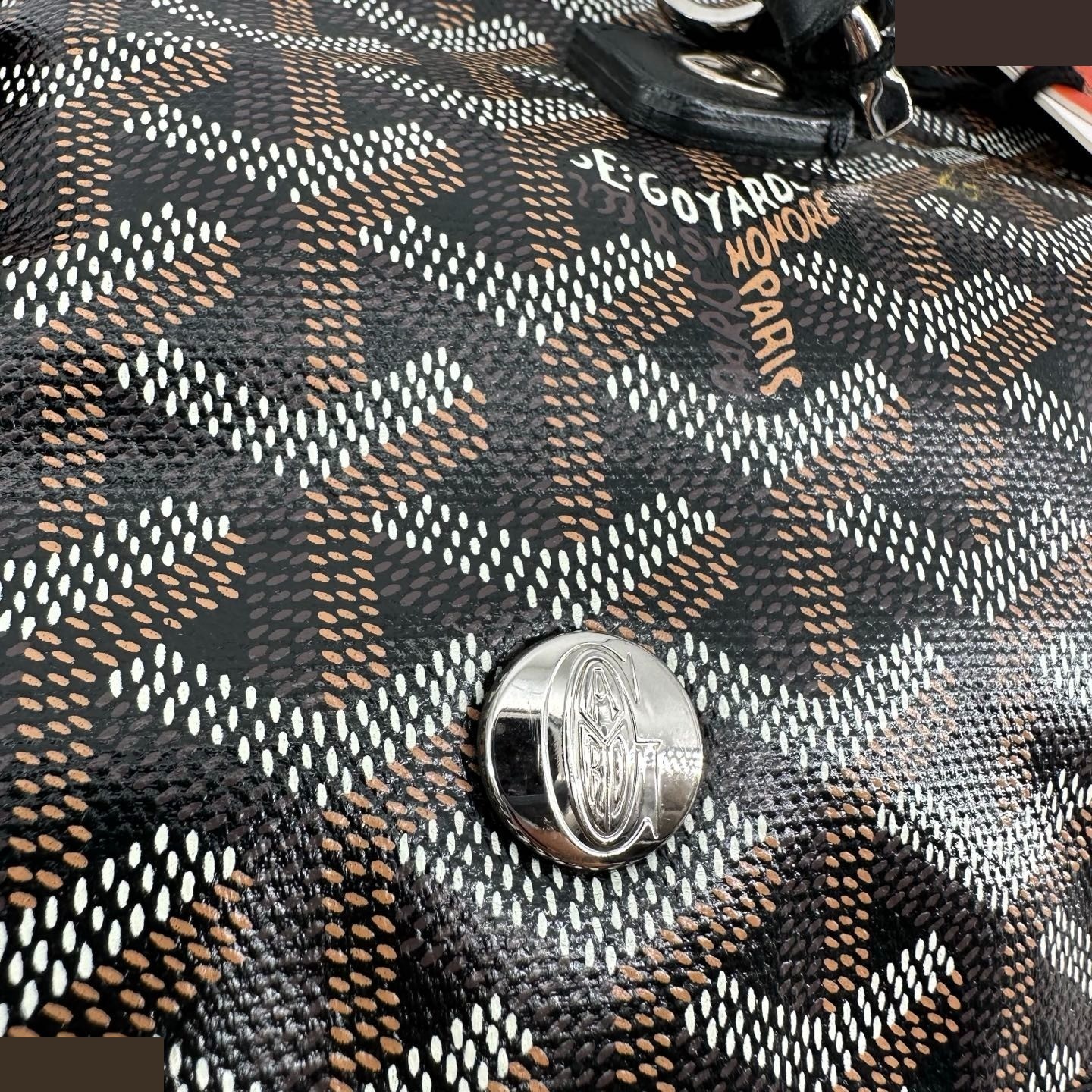 Canvas Goyardine Saint Leger Backpack — view 10