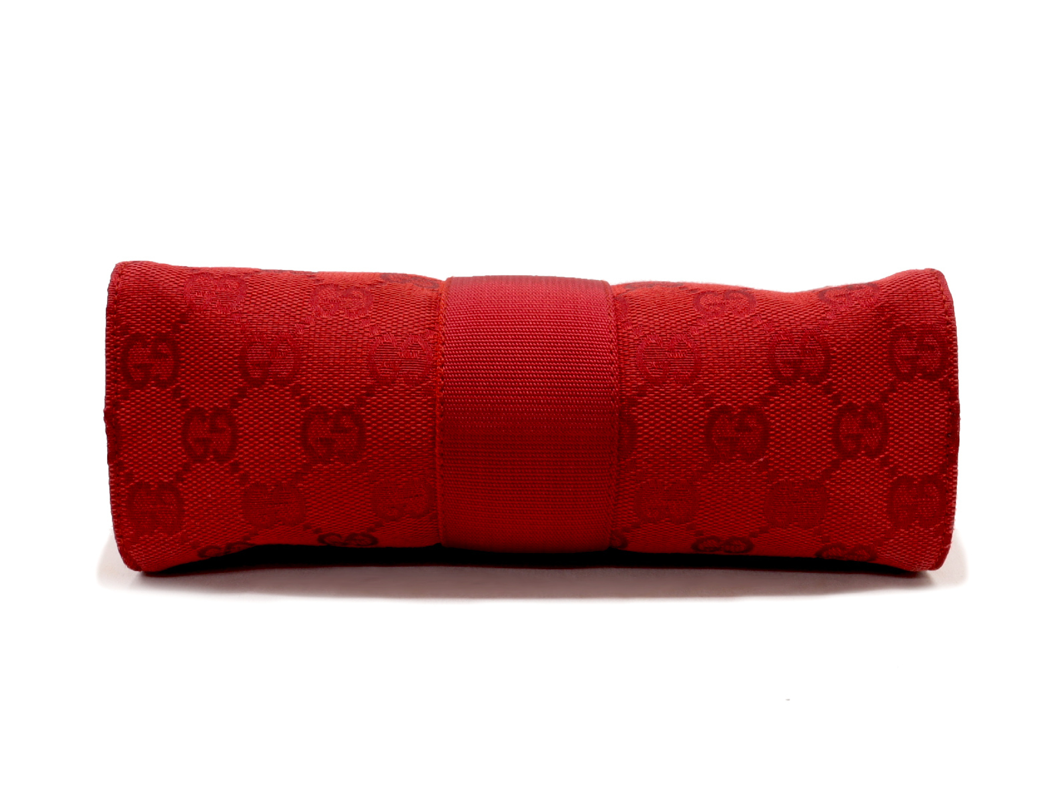 GG Canvas Pouch, Red, 039 0992 001998 — view 4