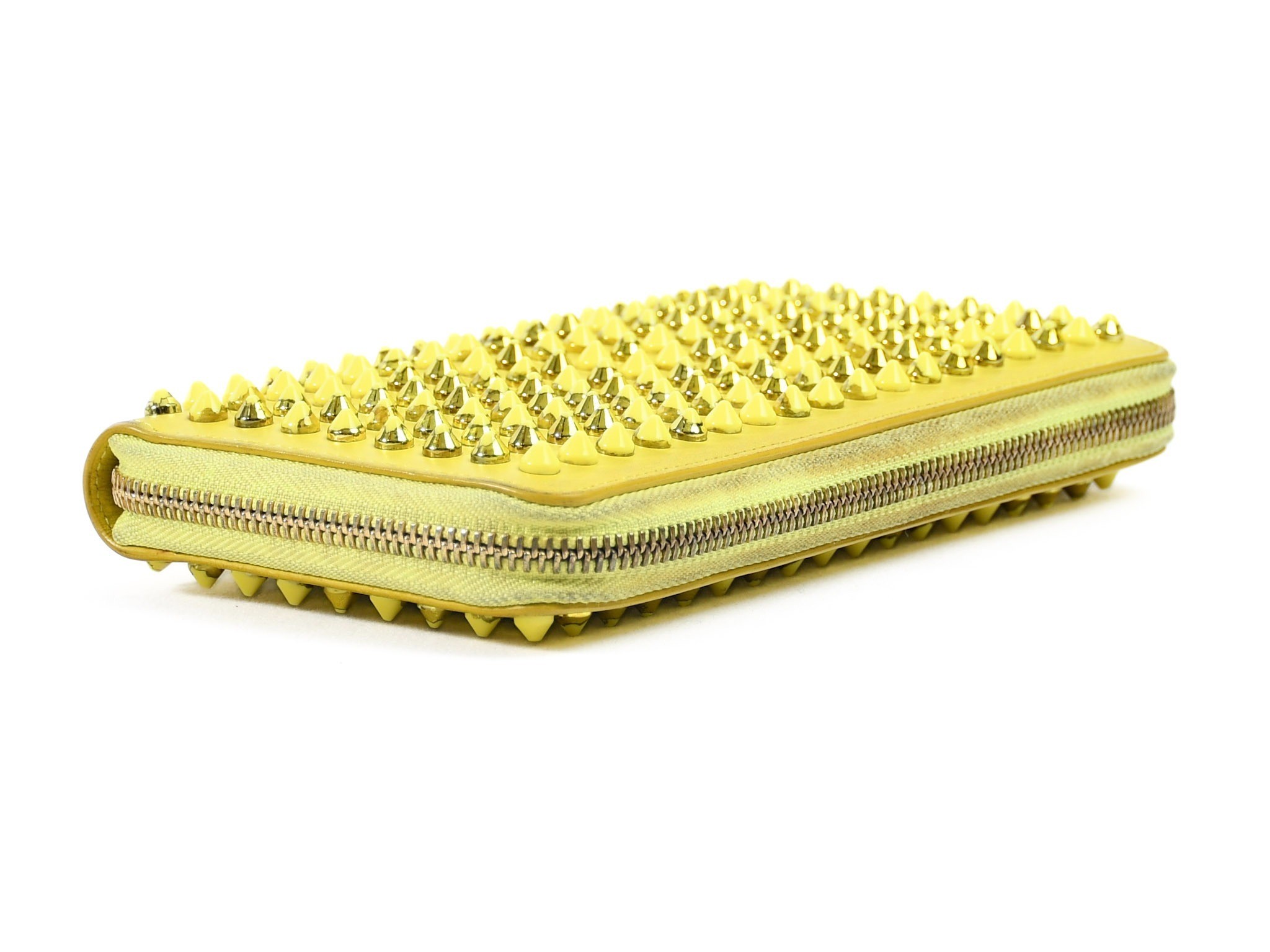 Panettone Round Zip Wallet - Yellow — view 5