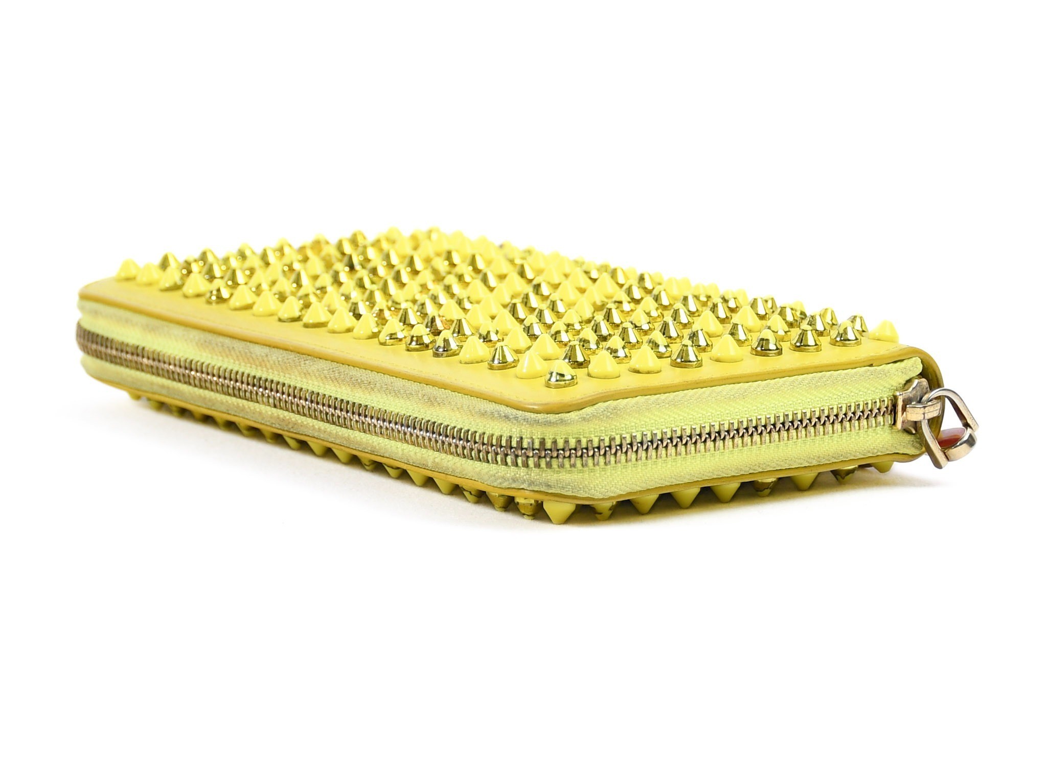 Panettone Round Zip Wallet - Yellow — view 6