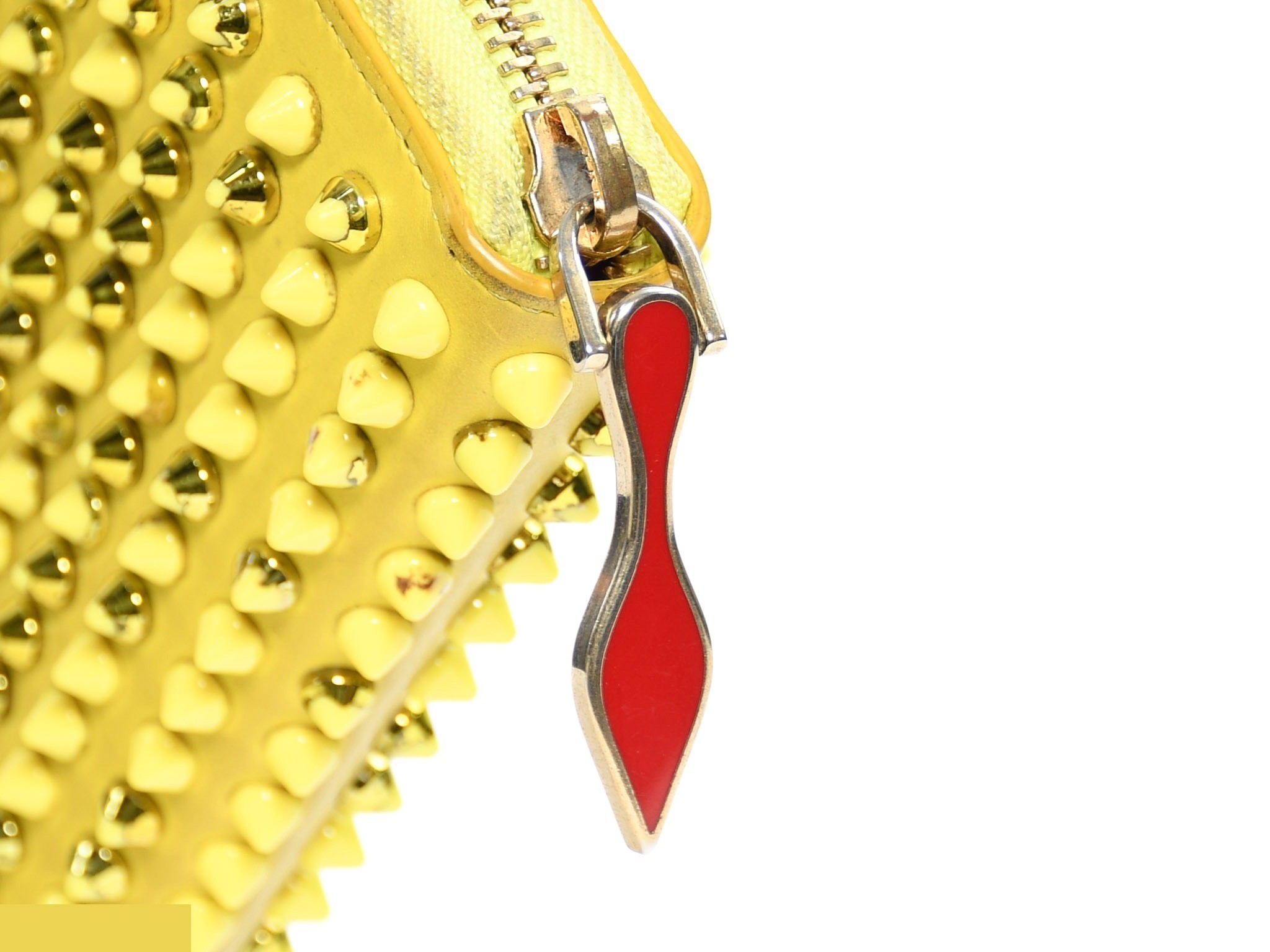 Panettone Round Zip Wallet - Yellow — view 7