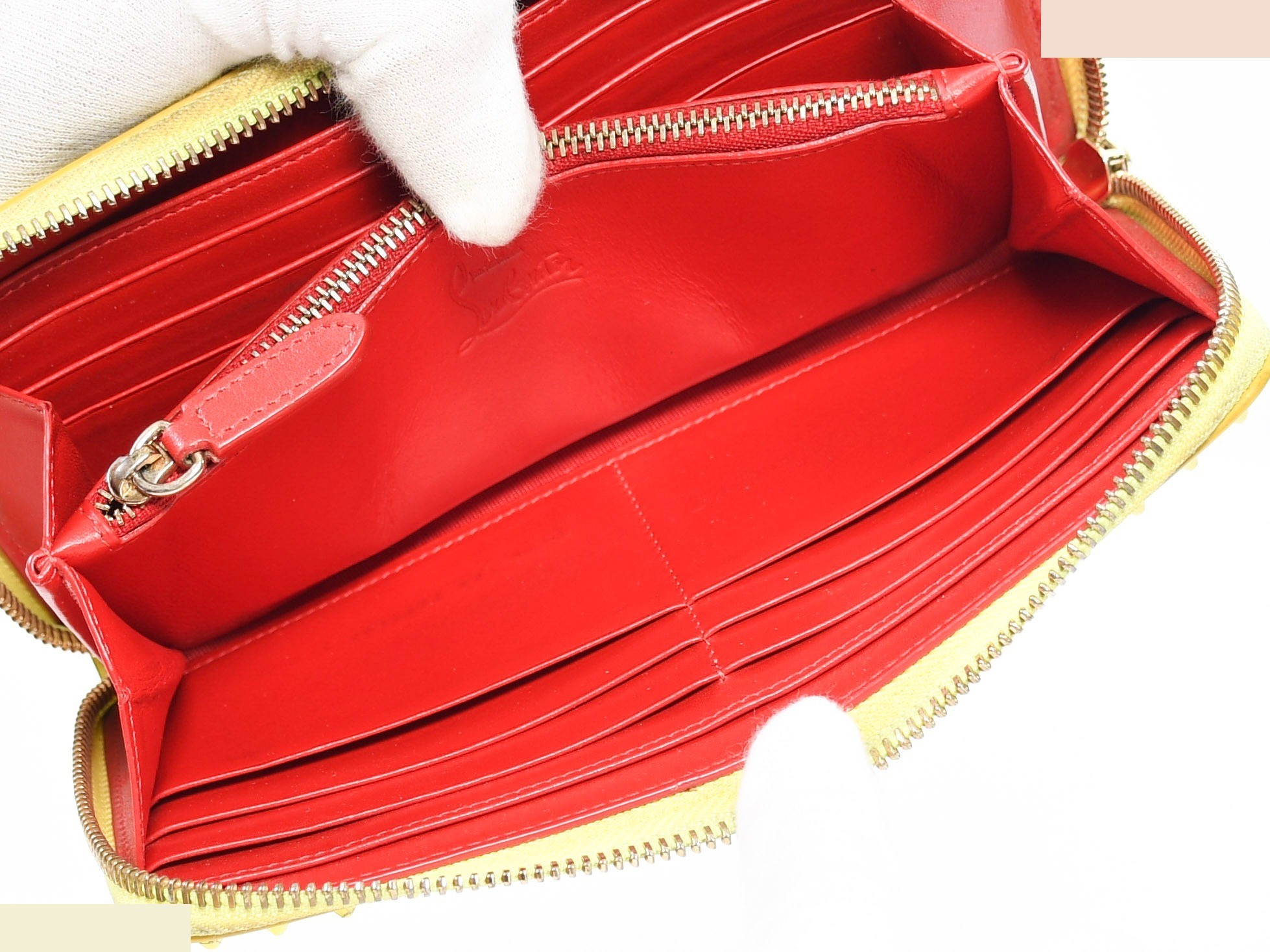 Panettone Round Zip Wallet - Yellow — view 10