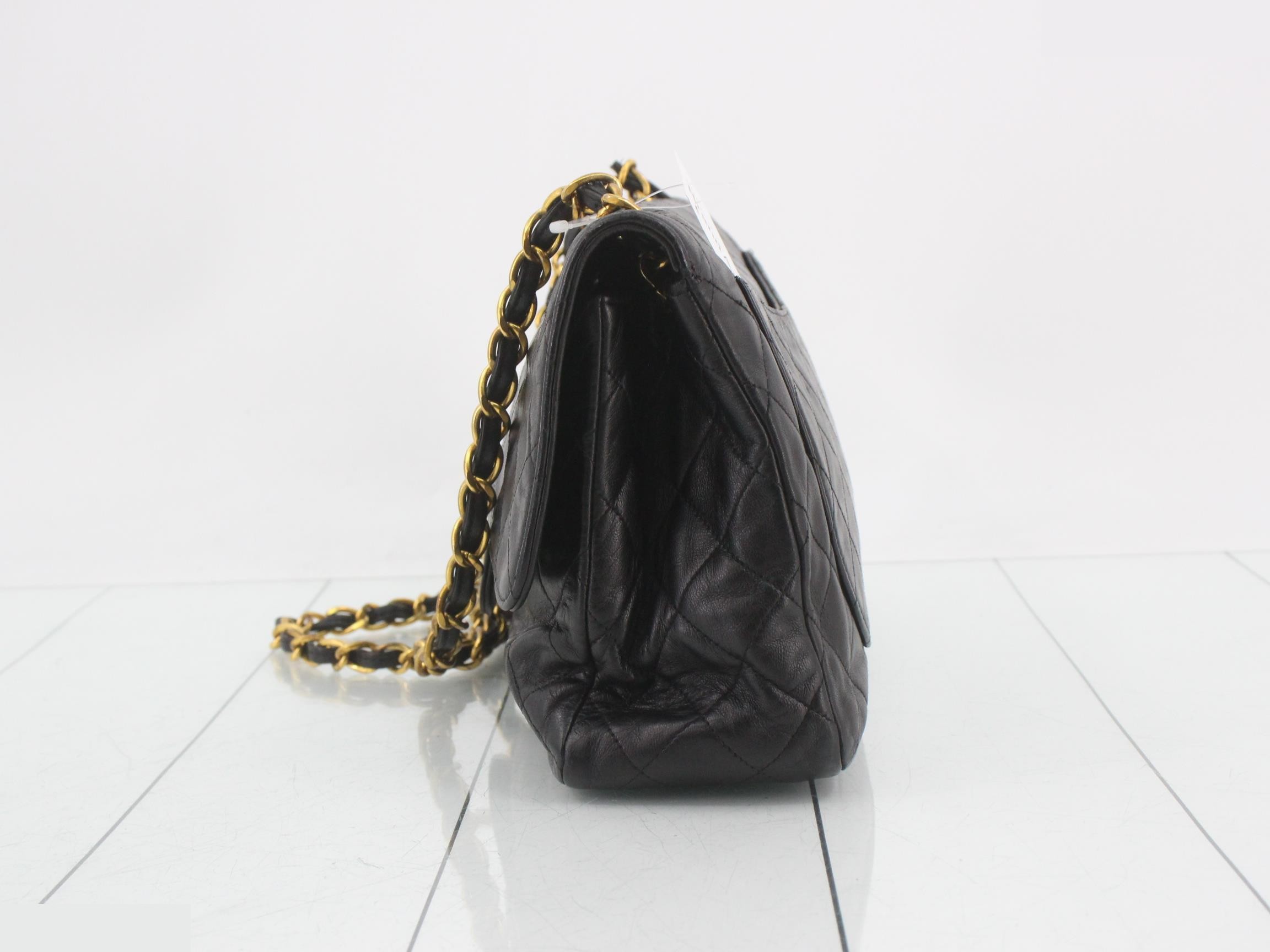 Matelassé Leather Turnlock Chain Shoulder Bag — view 3