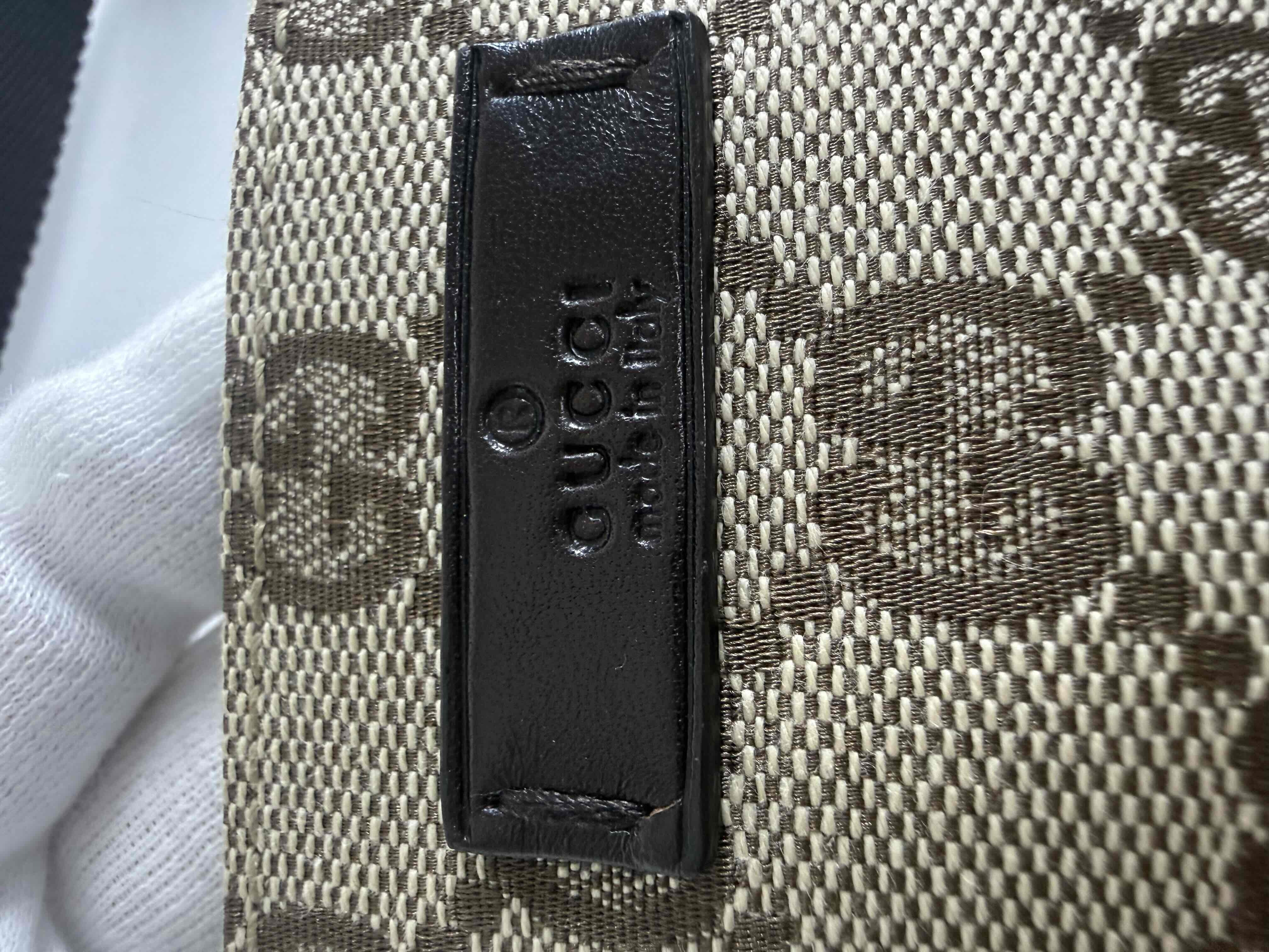 GG Canvas Handbag, Beige — view 9