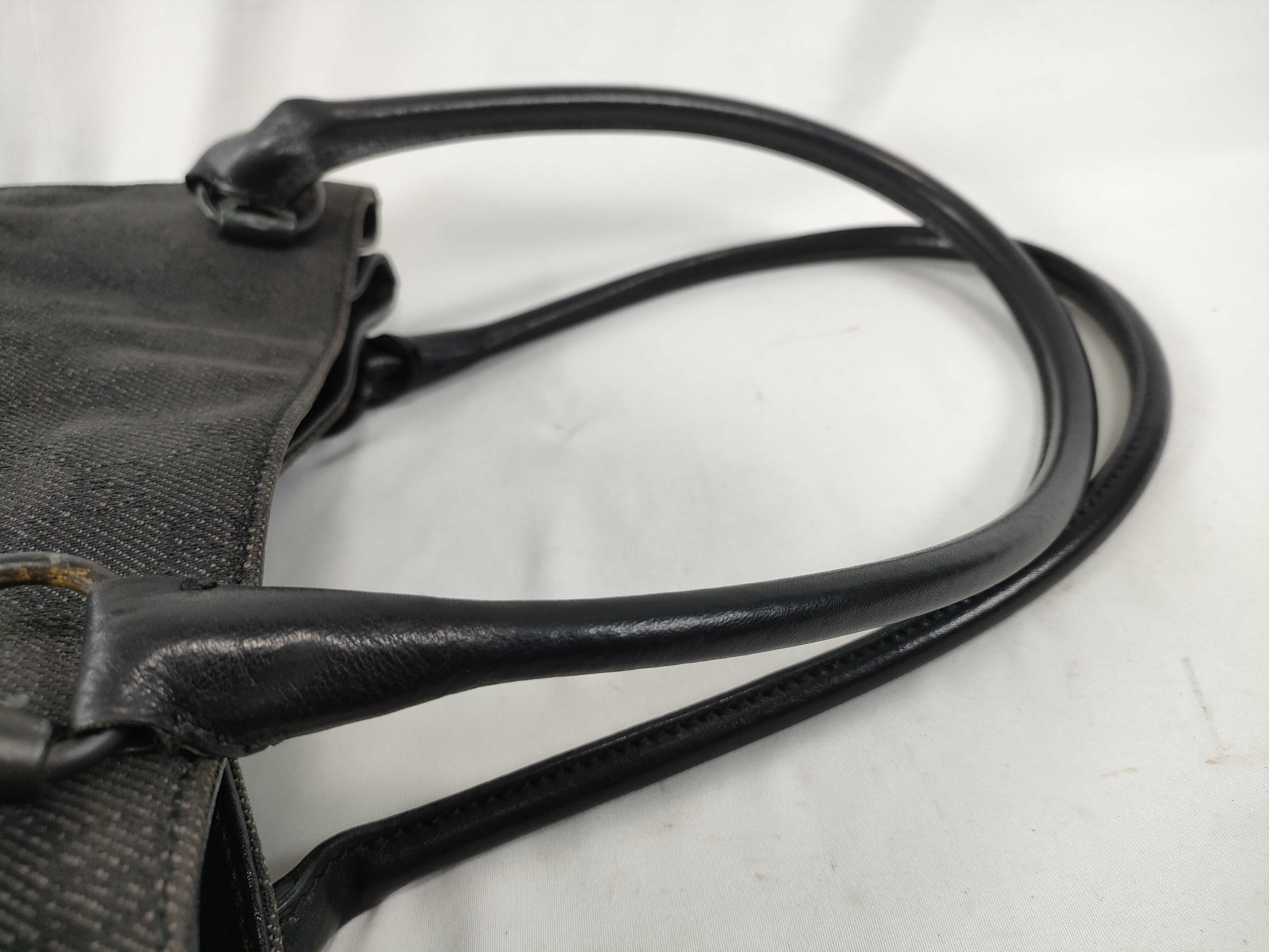 GG Canvas Leather Tote Bag (101971) - Black, Shoulder Bag, Dust Bag Included. — view 3