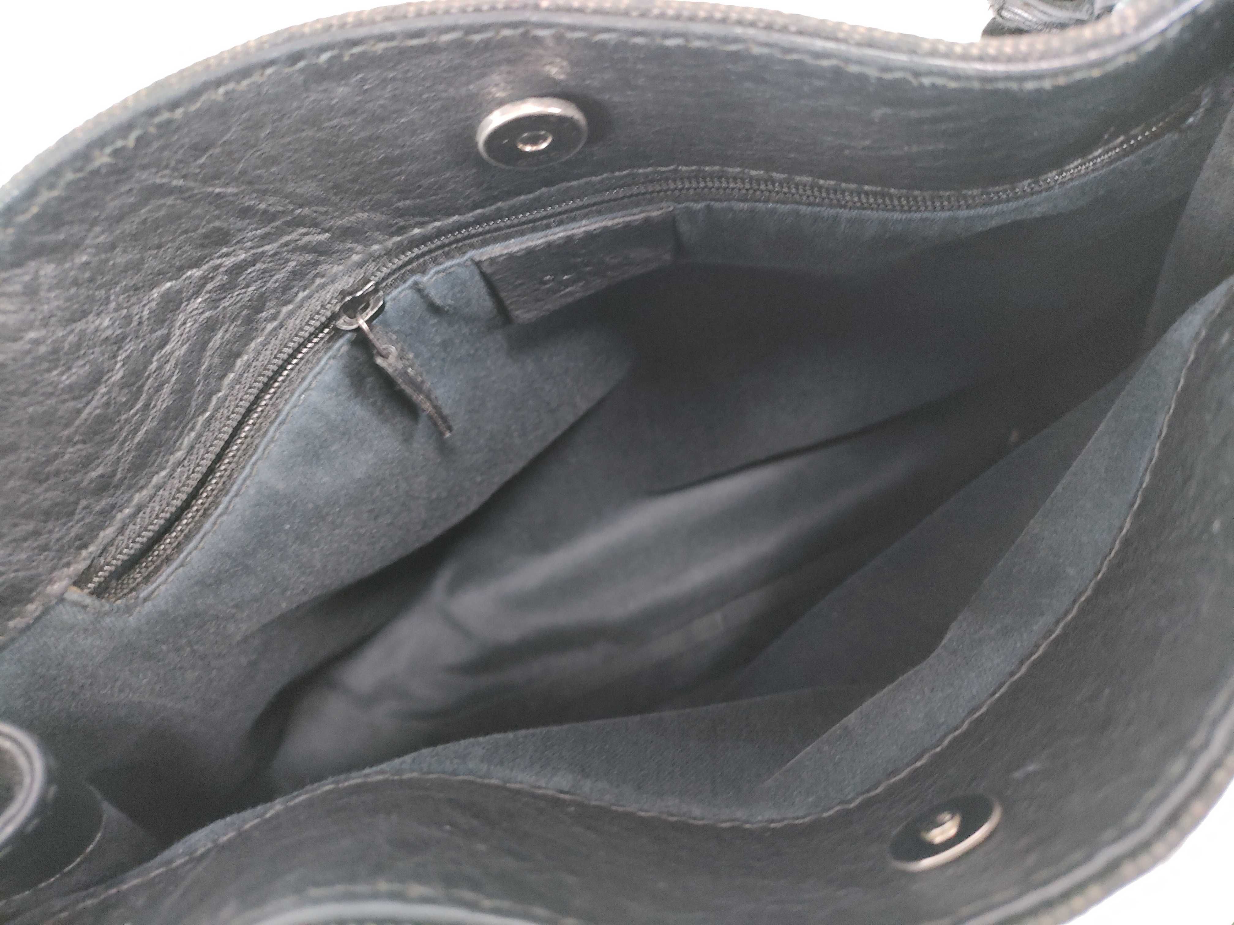 GG Canvas Leather Tote Bag (101971) - Black, Shoulder Bag, Dust Bag Included. — view 9