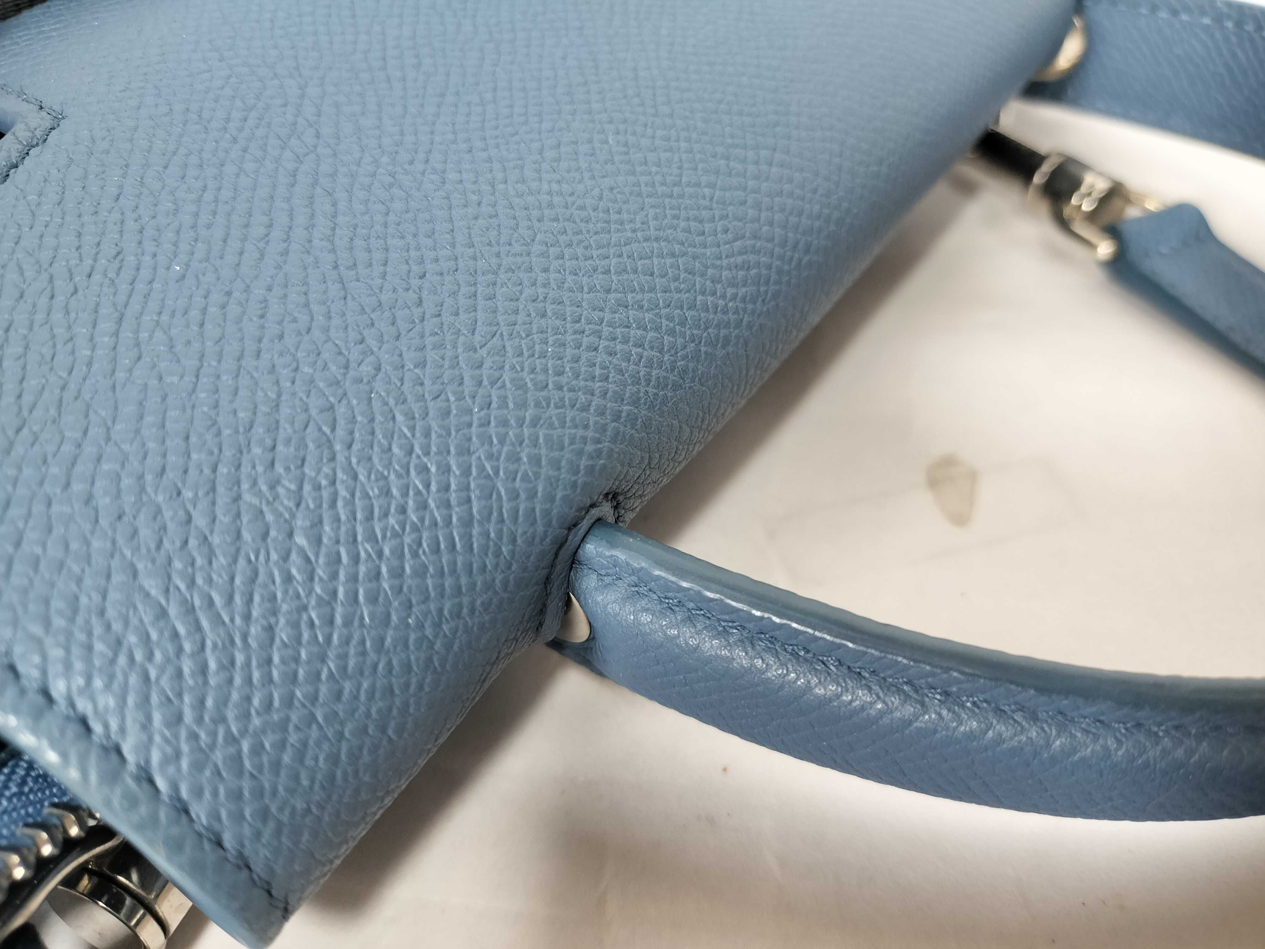 Belt Bag Micro Blue Shoulder Bag — view 5