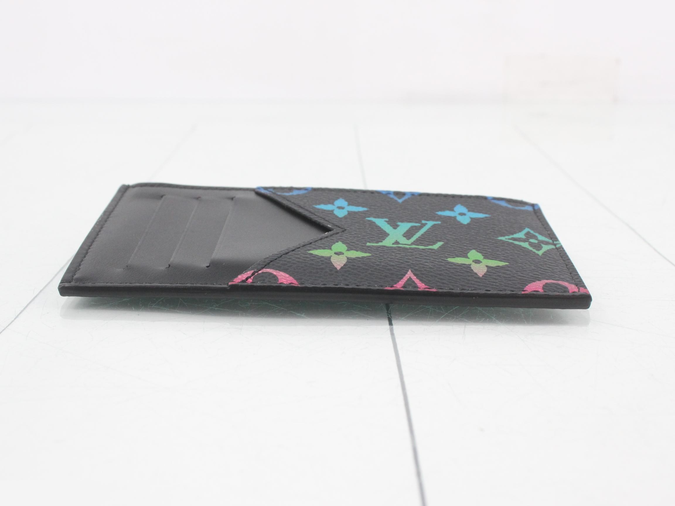 Monogram Gradient Coin Card Holder — view 3