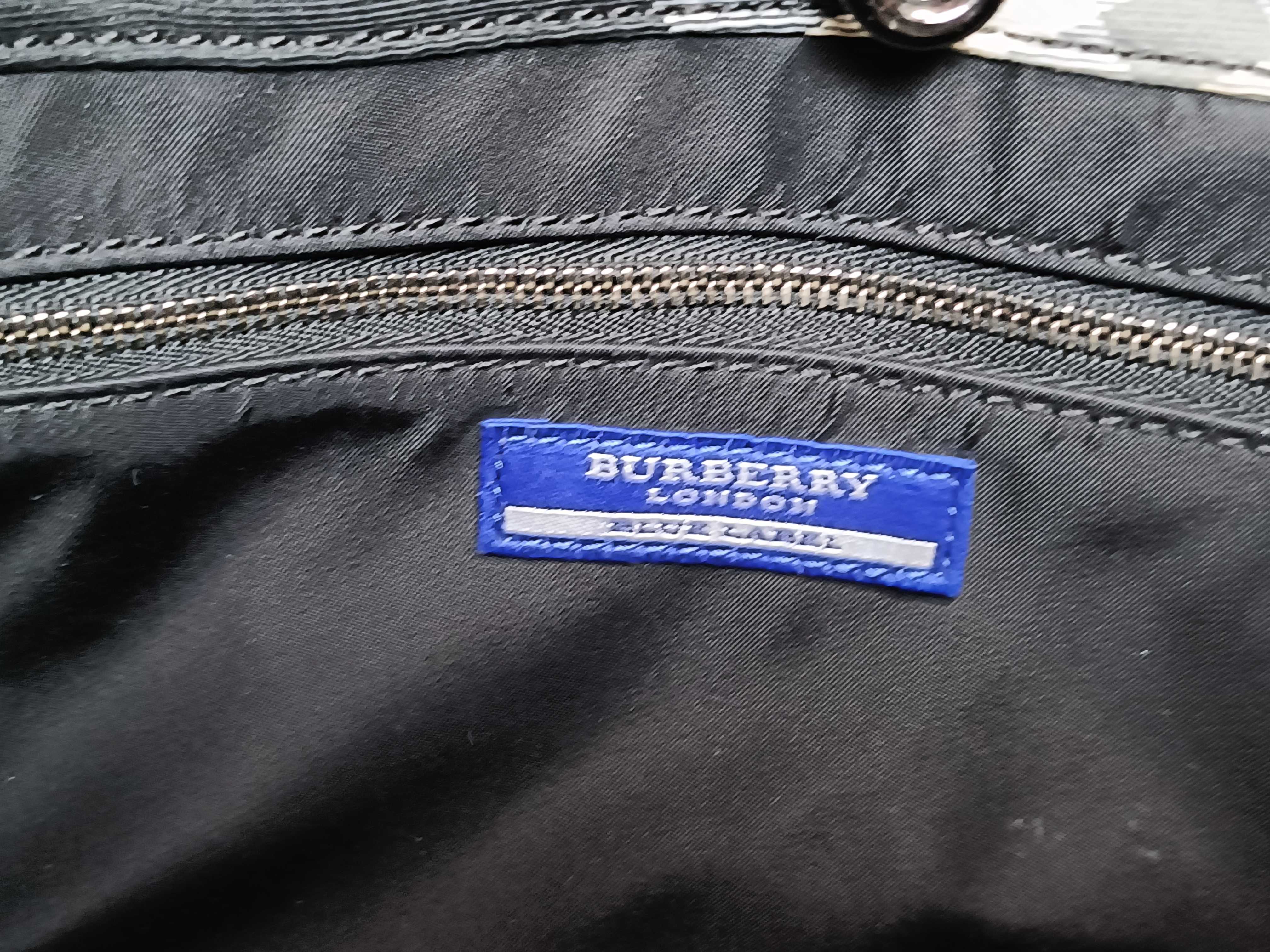 Blue Label Nylon Tote Bag Handbag — view 14