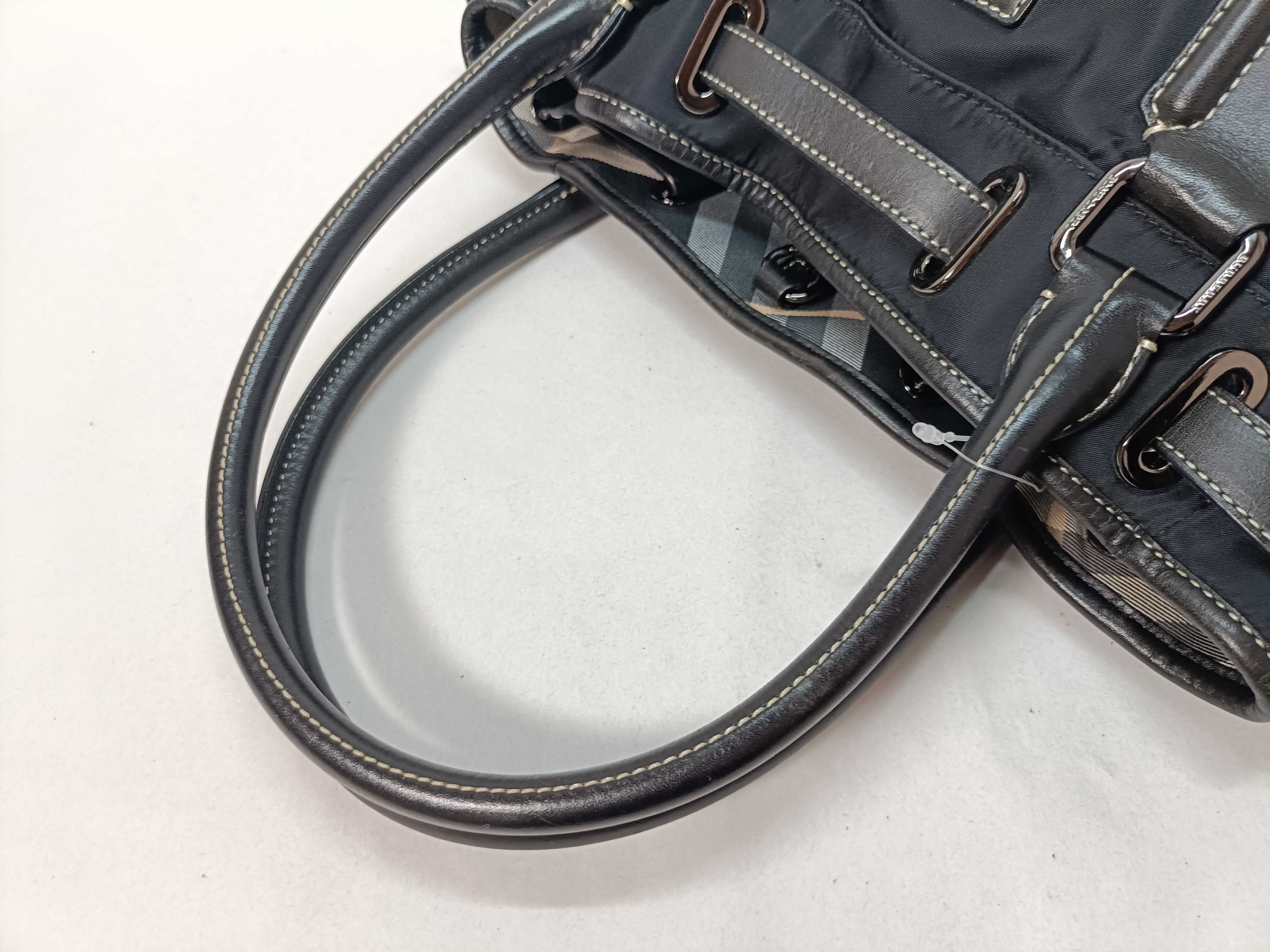 Blue Label Nylon Tote Bag Handbag — view 3