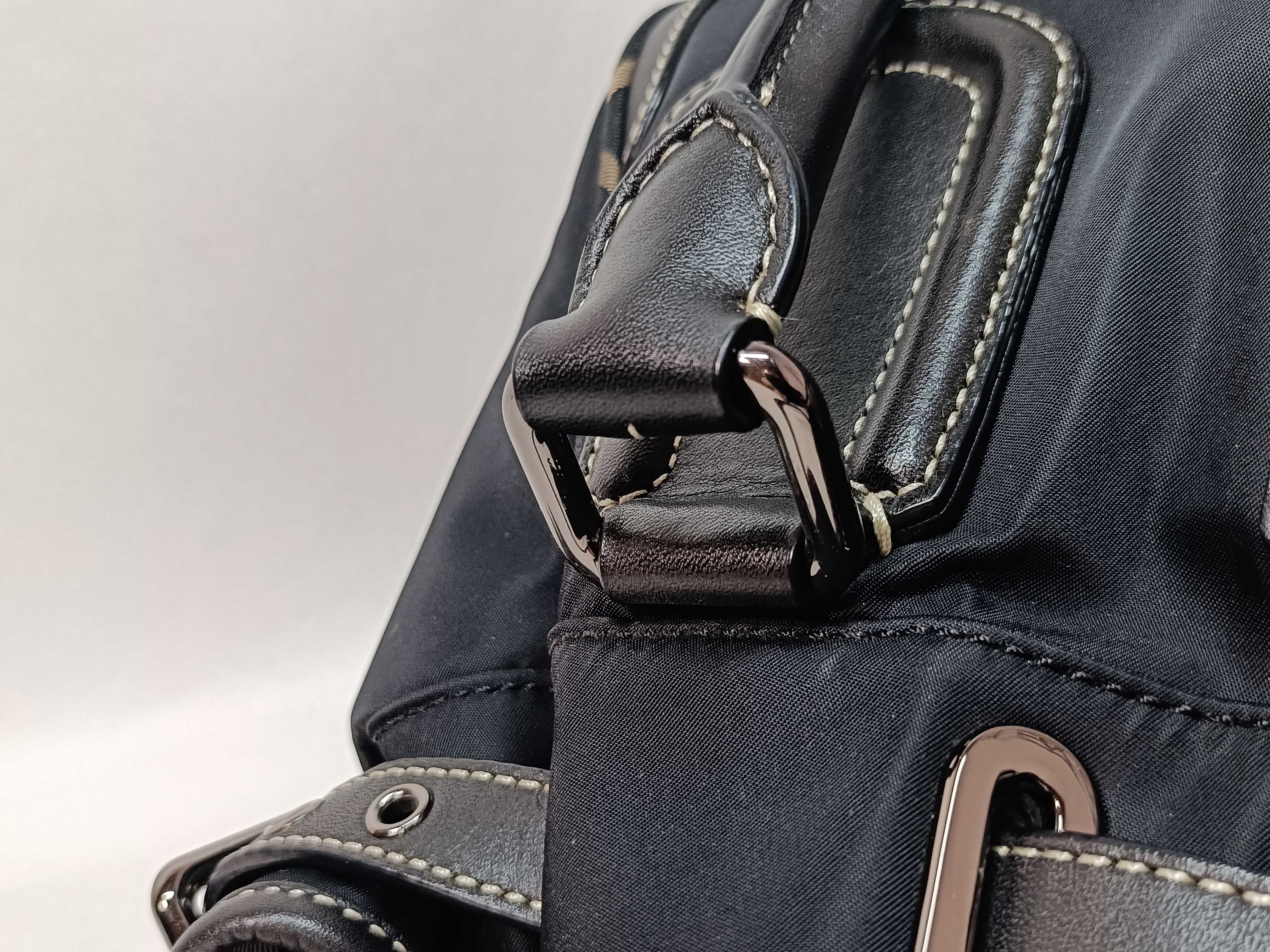 Blue Label Nylon Tote Bag Handbag — view 5