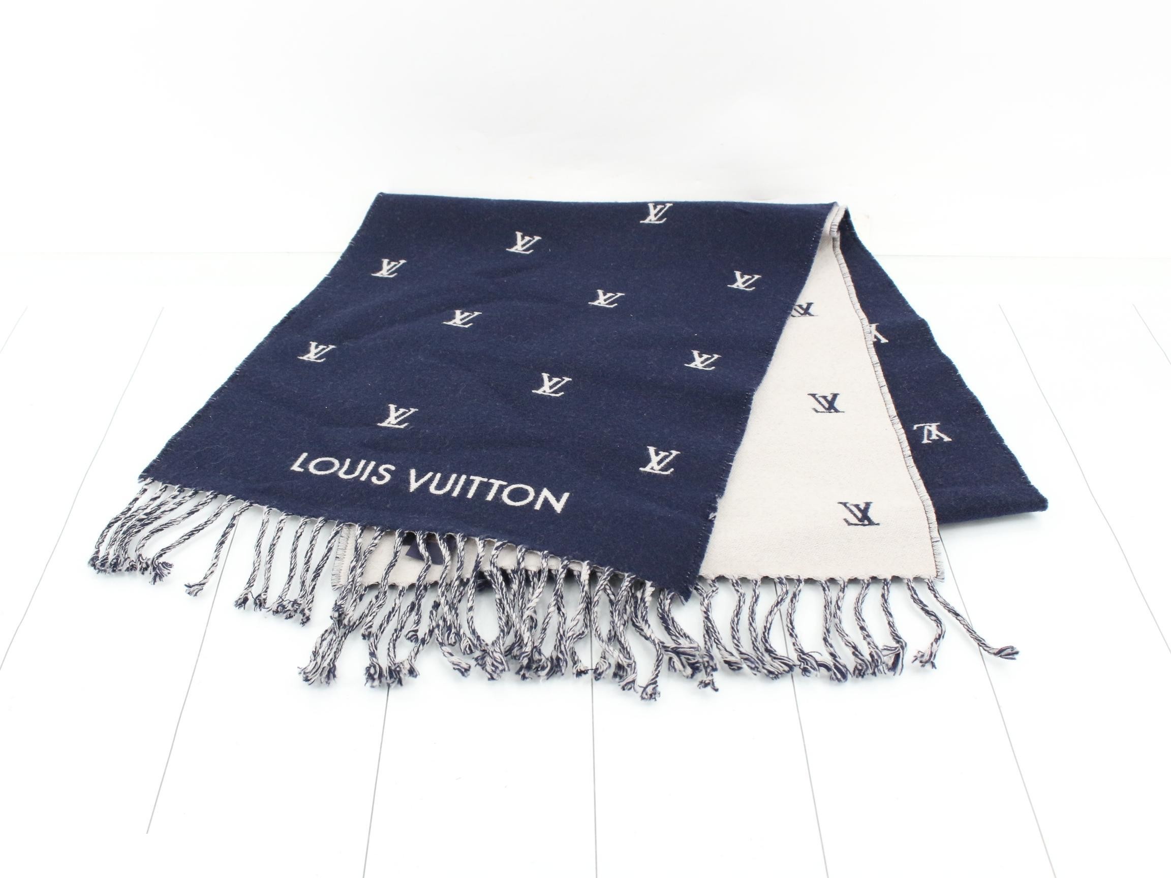 Reversible Monogram Scarf — view 2