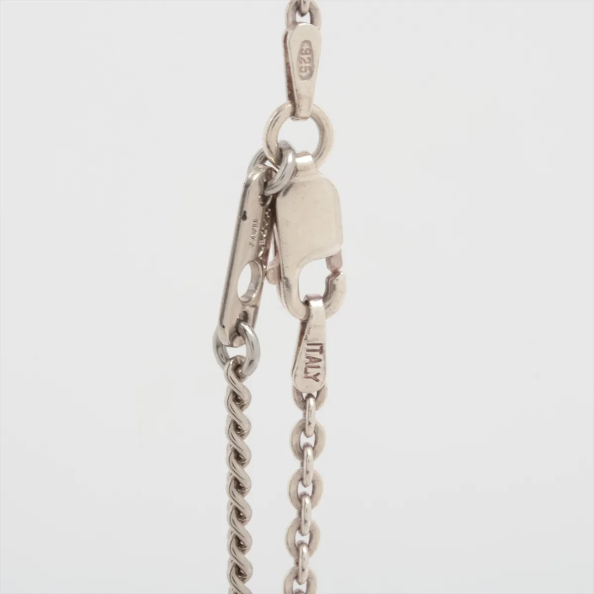 M63641 Collier Charms Monogram Eclipse AK0271 Necklace, Metal, Total Weight 16.6g, Black, — view 3