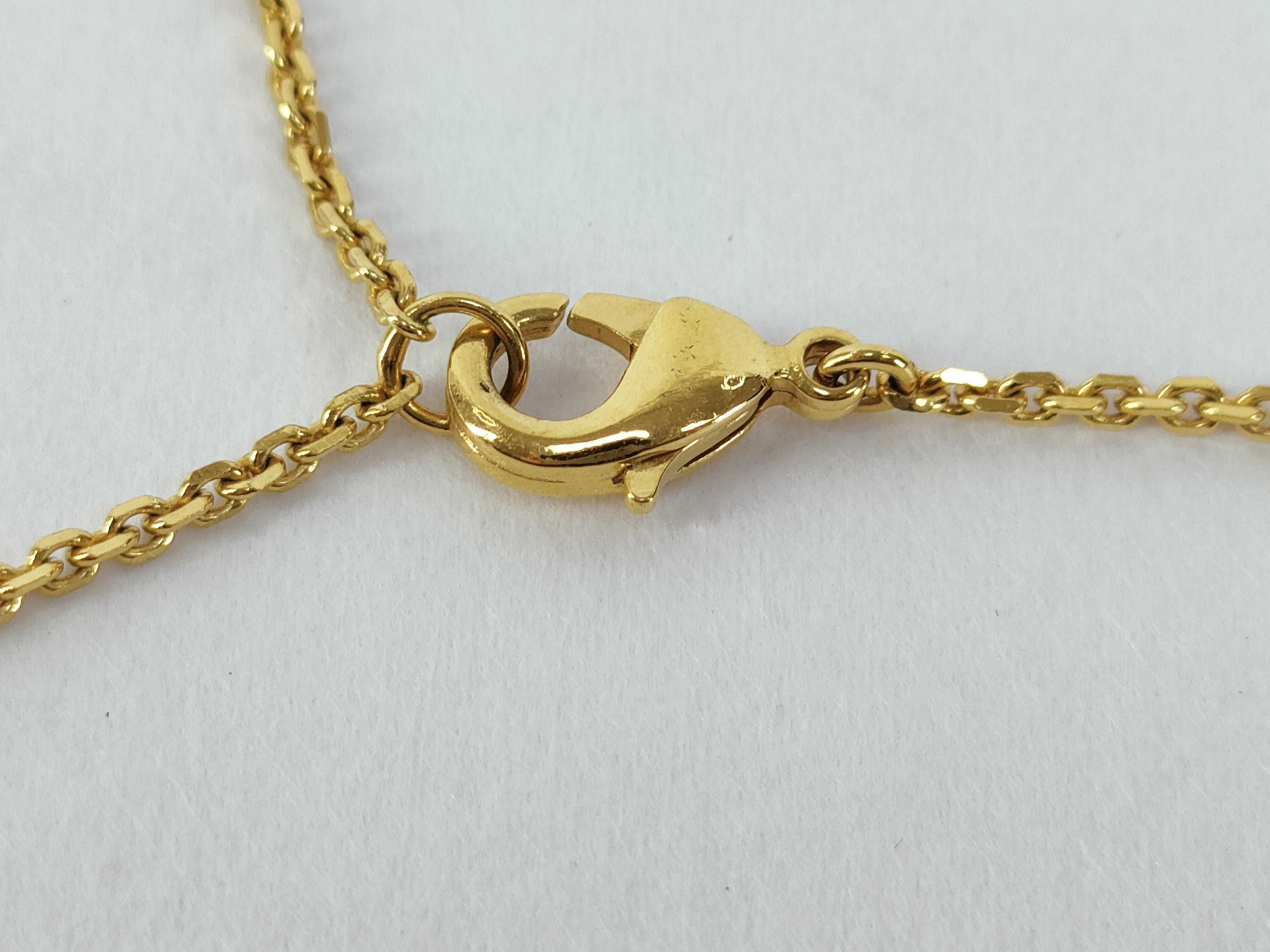 CD Rhinestone Pearl Necklace — view 3