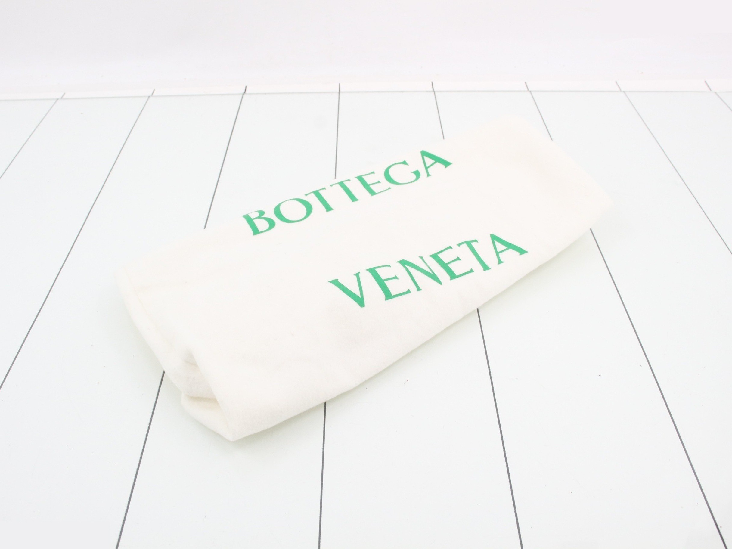 Maxi Intrecciato Butted Cassette, Green, 27 x 18 x 8 cm — view 7