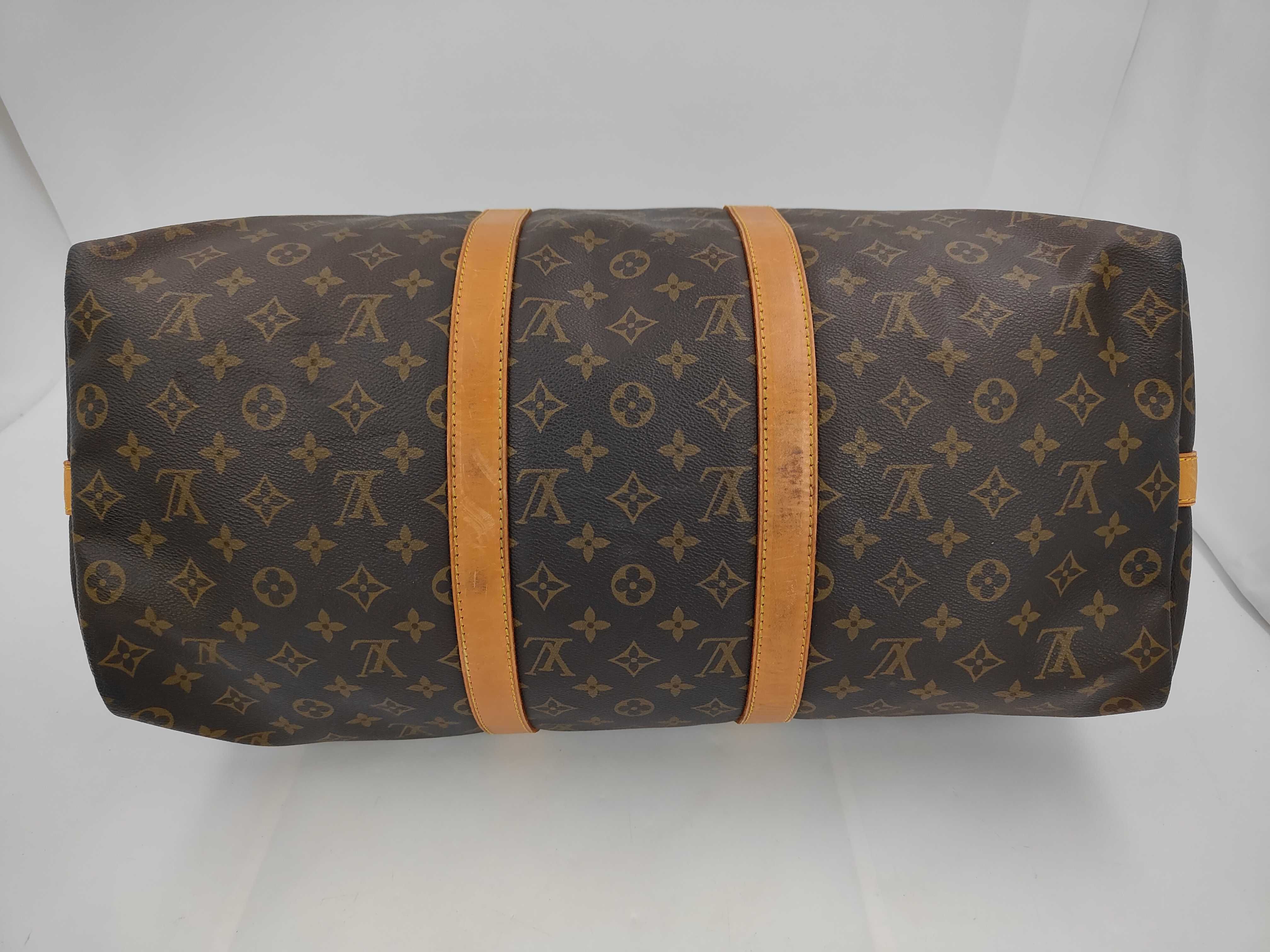 Monogram Keepall Bandoulière 50 Boston Bag — view 3