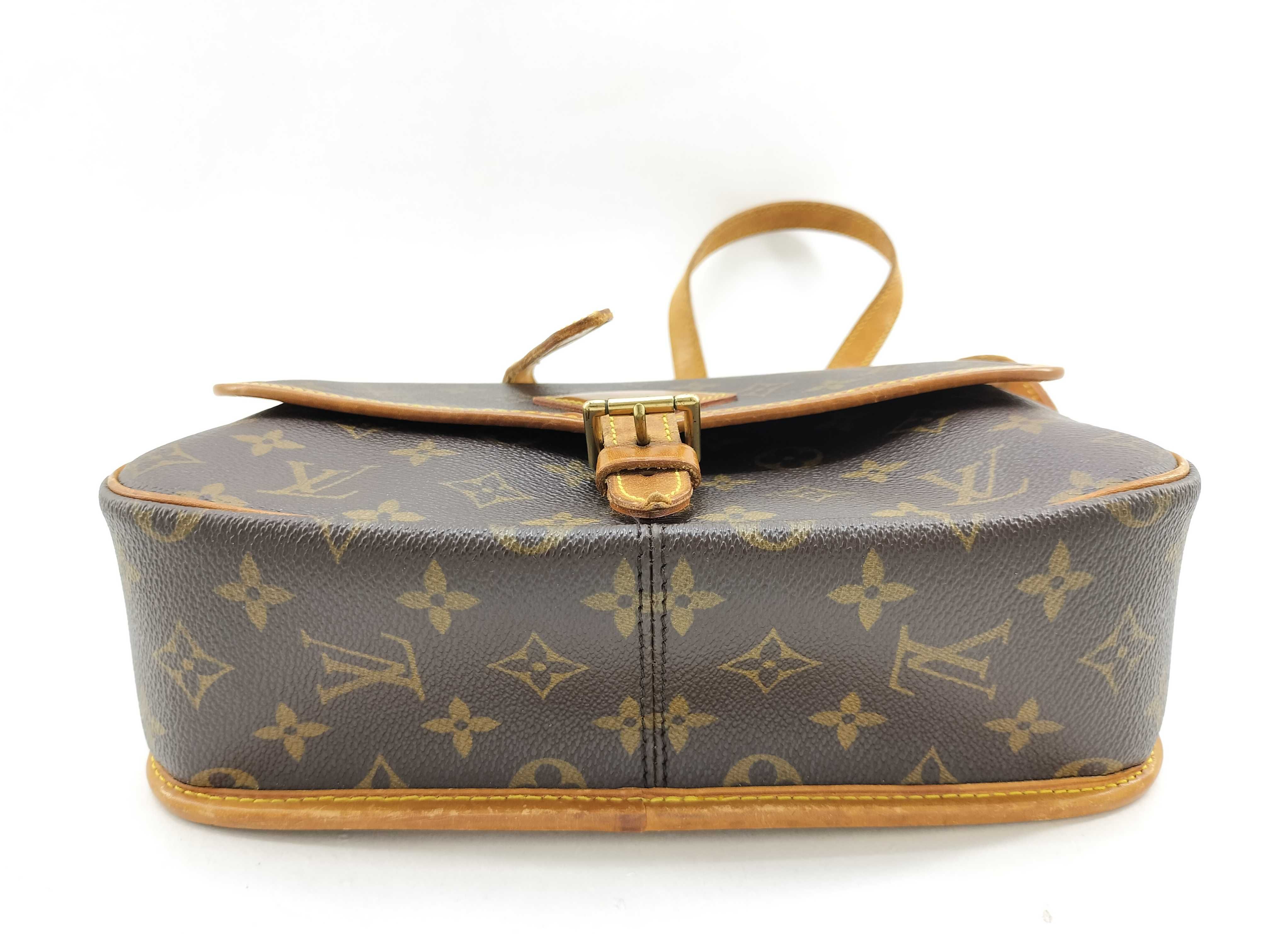 Monogram Brown Shoulder Bag — view 3